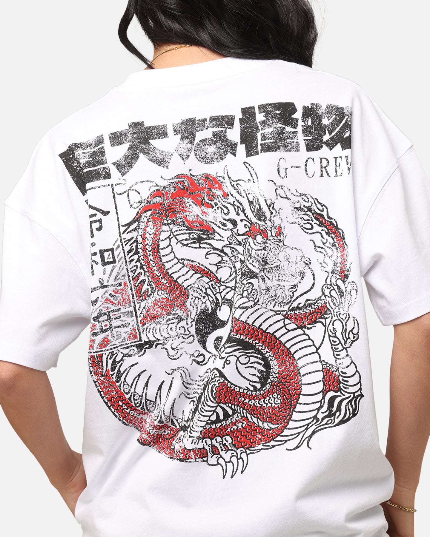 Goat Crew Osaka Dragon T-Shirt White、mySite、zt4zffjzw