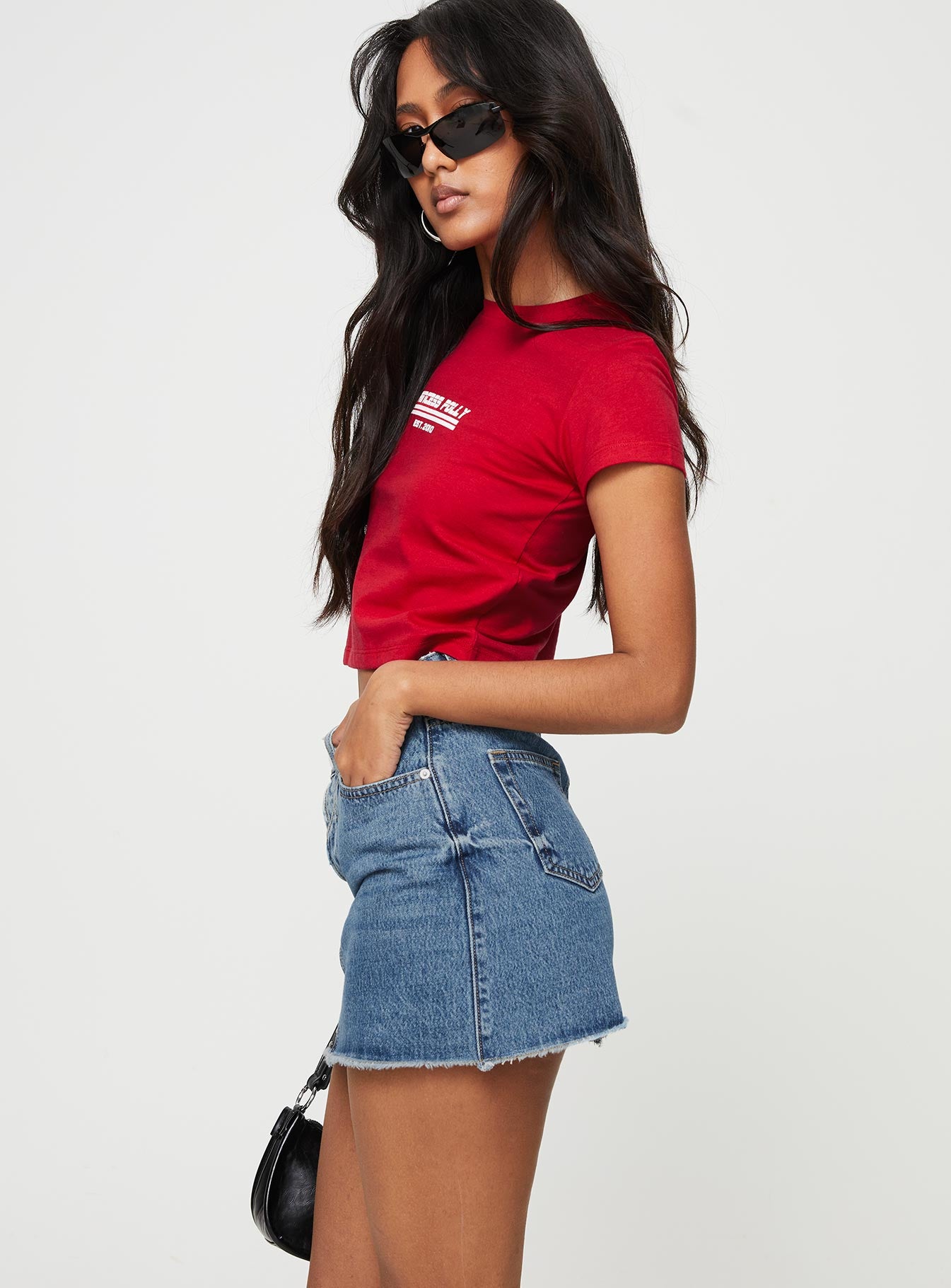 Jellicoe Spliced Denim Skirt Multi Wash Lower Impact、mySite、solidvoid