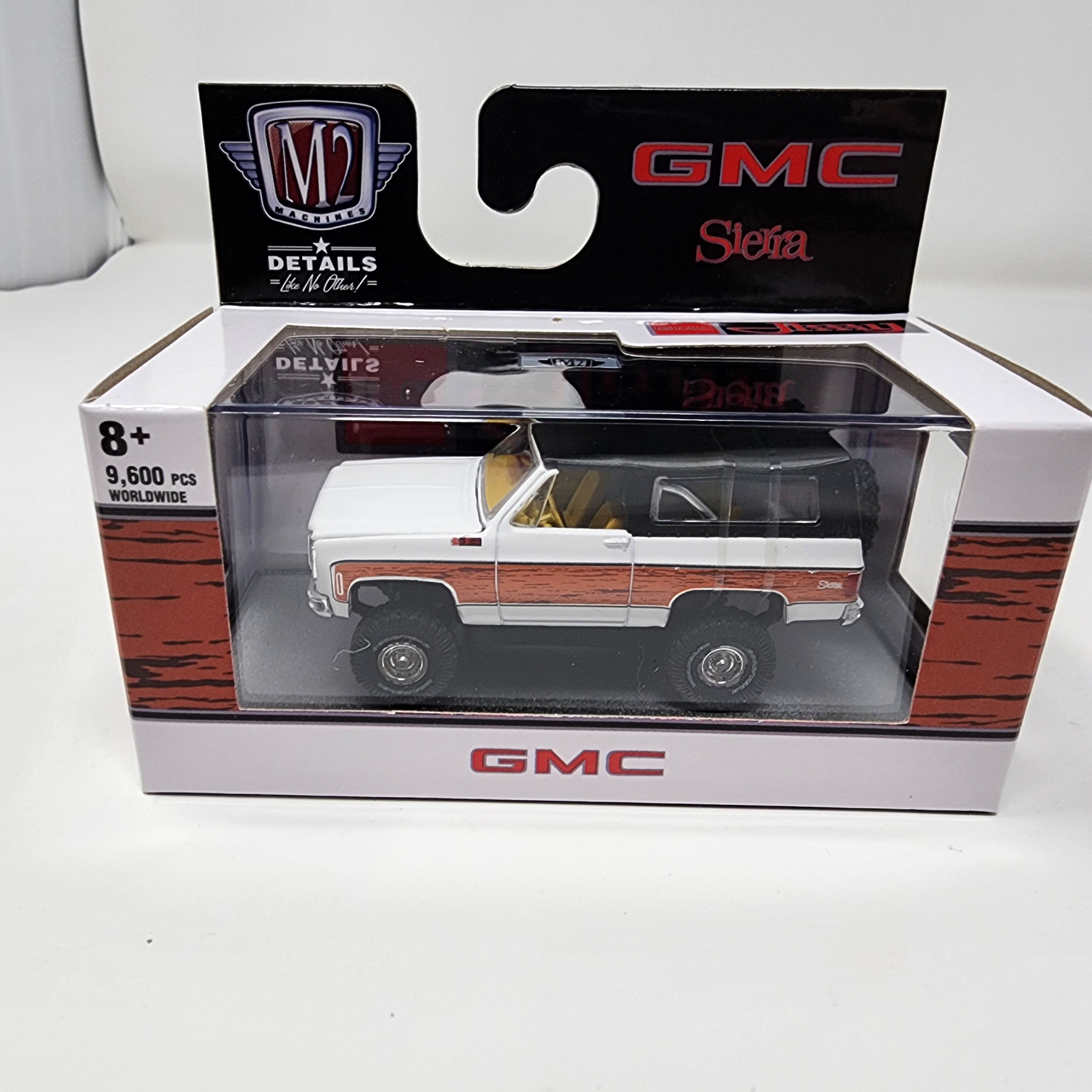 1973 GMC Jimmy Sierra 4X4 S106 * White * M2 Machines、mySite、hgirdovlk