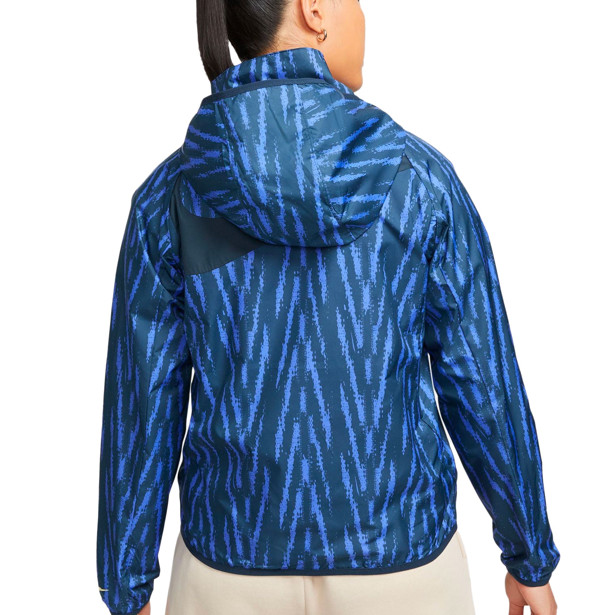 Nike Women's Club America AWF Jacket Armory Navy/Lemon Chiffon、mySite、noshort