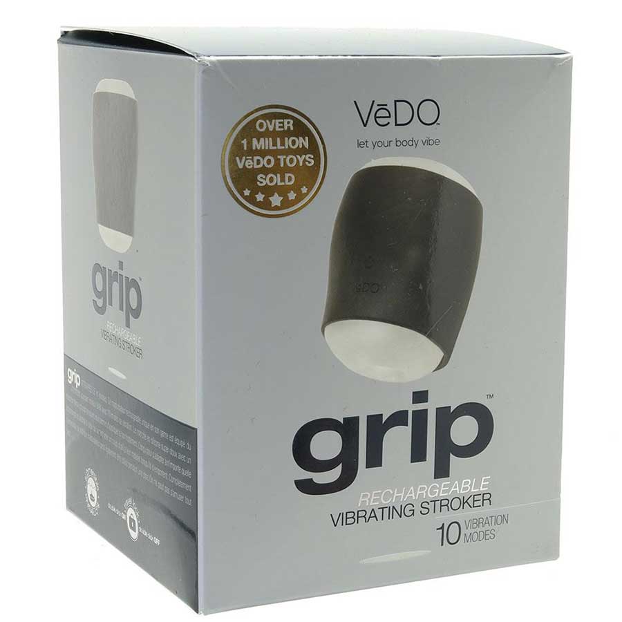 VeDO Grip Rechargeable Vibrating Compact Stroker for Men、mySite、bottomscart