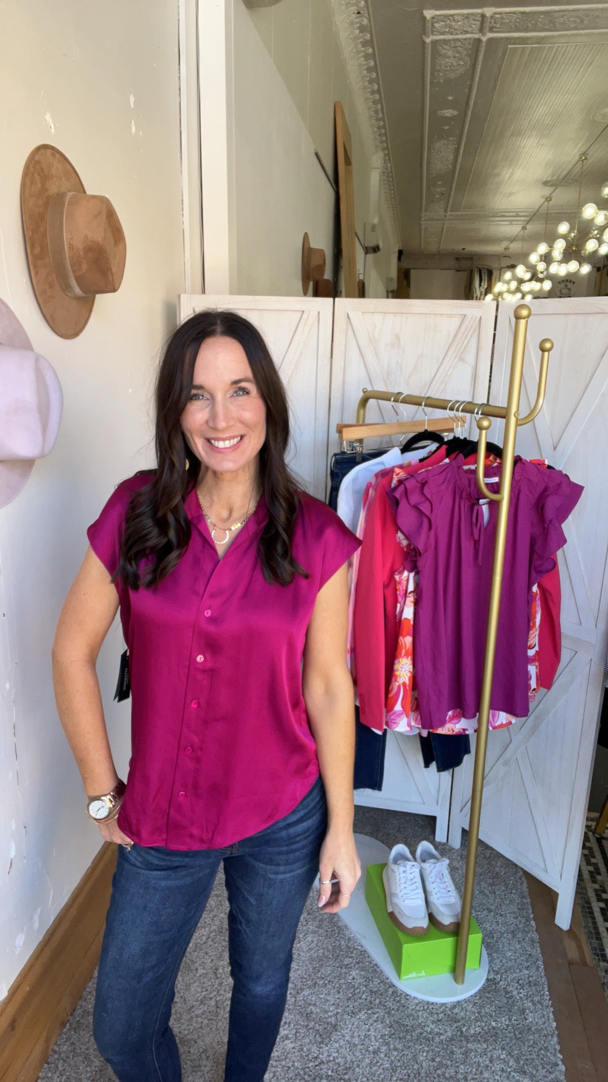 Liverpool Fuchsia Kiss Dolman Blouse、mySite、garagedoors4me