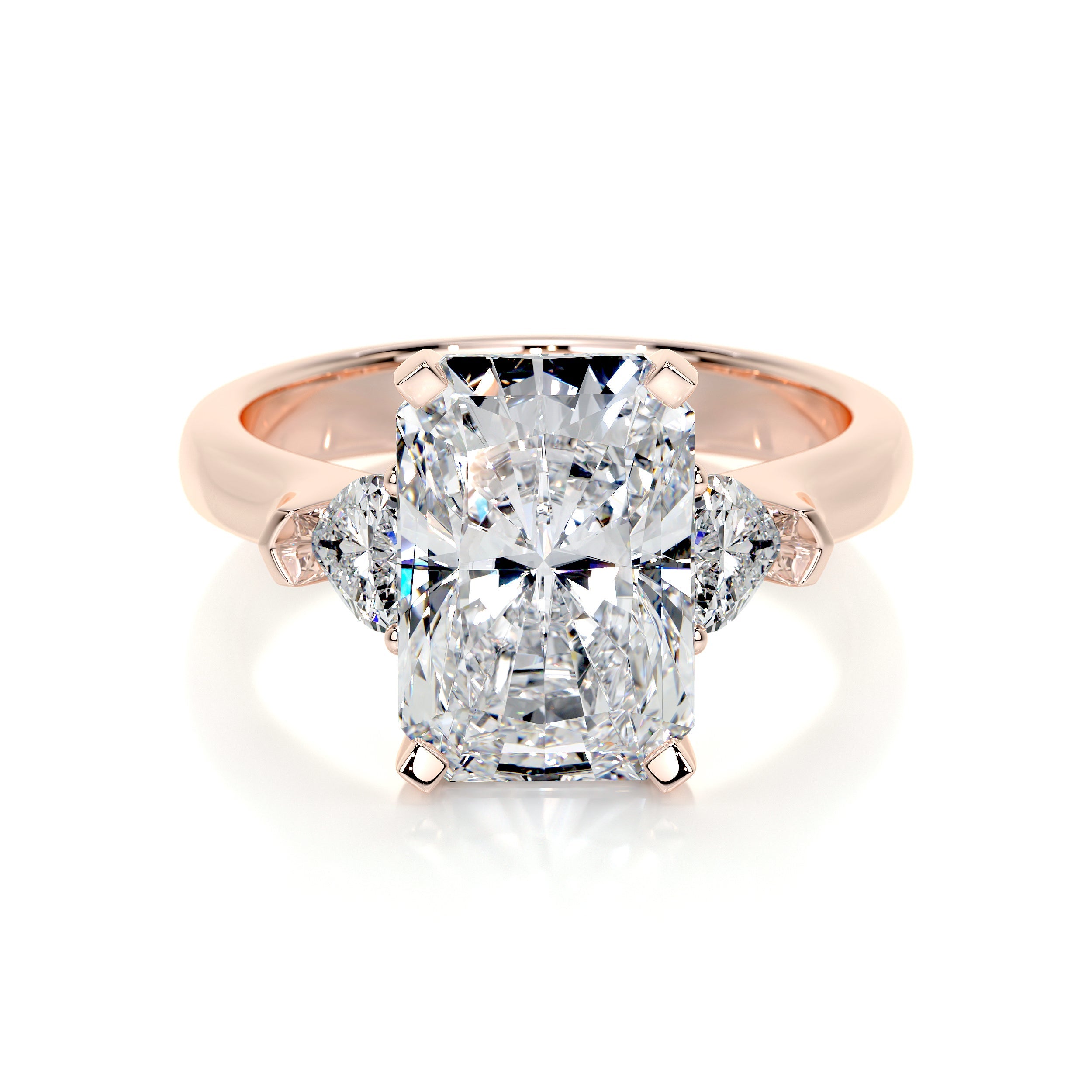 Kamala Lab Grown Diamond Ring -14K Rose Gold (RTS)、mySite、hinf8tx79