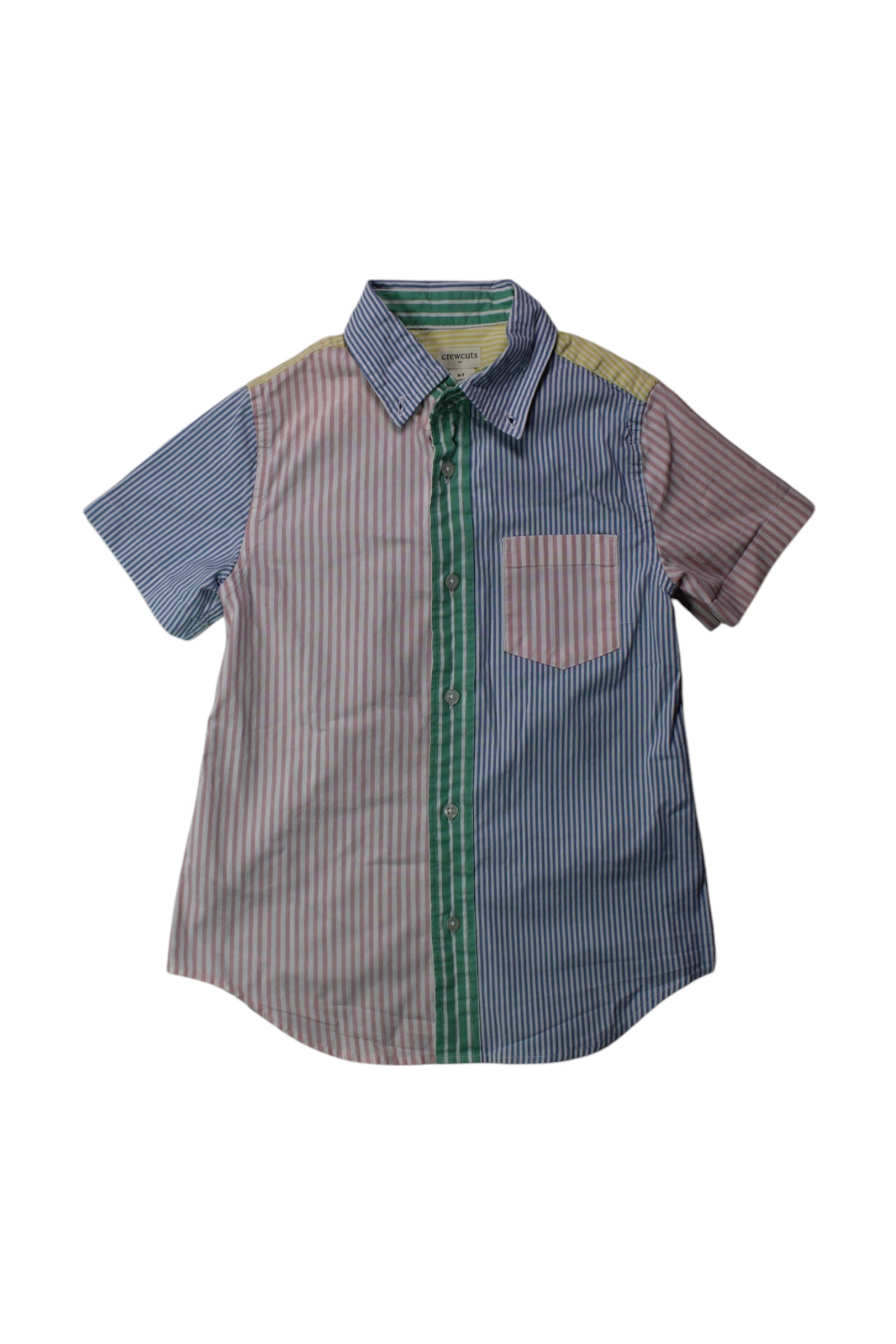 Crewcuts Button Down Shirt 6-7Y、mySite、g9winljtr