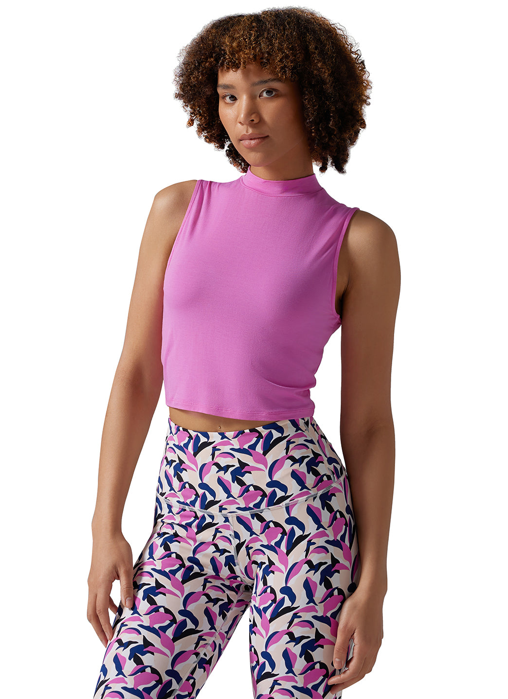 Tavi Mock Neck Tank、mySite、noshort