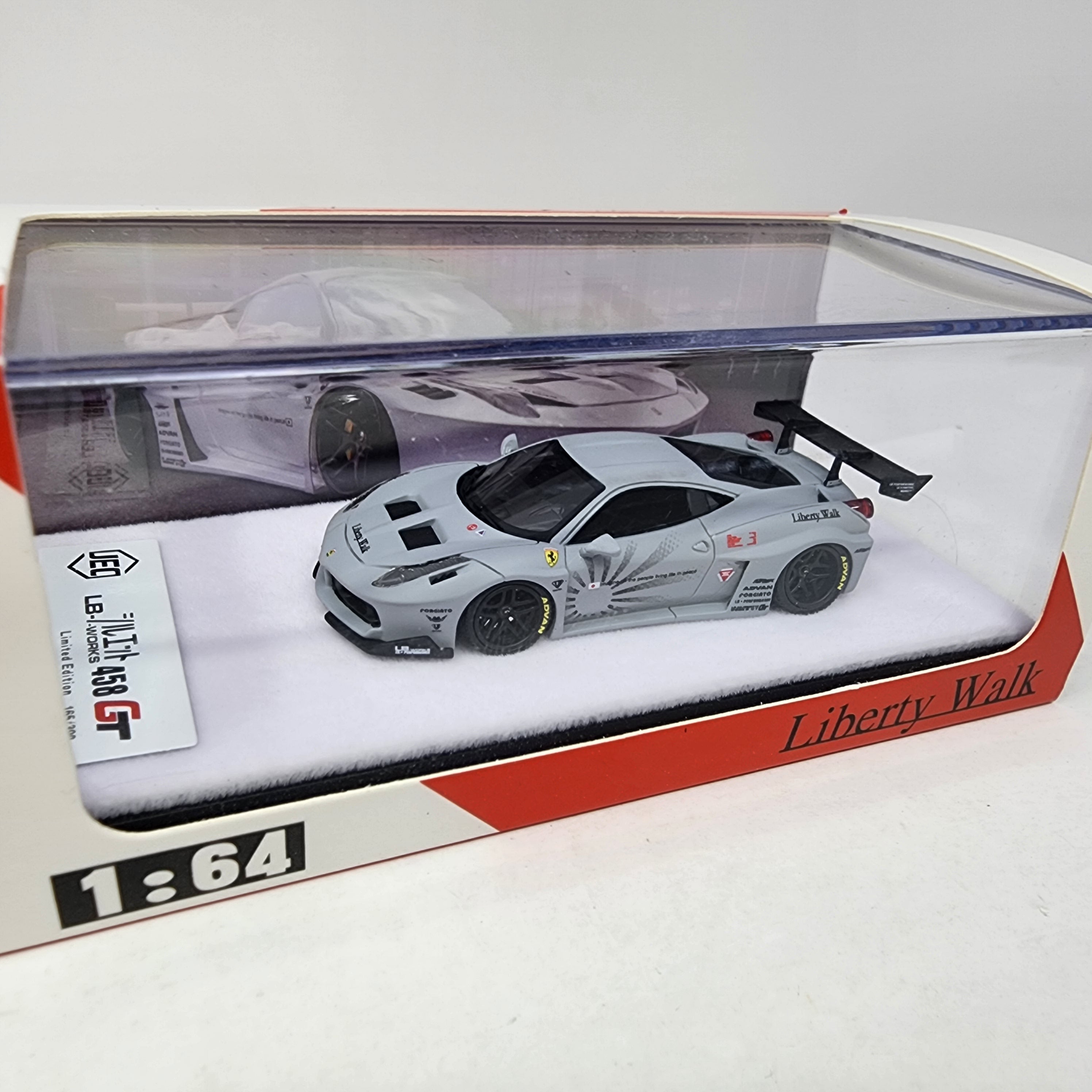 1:64 Ferrari 458 GT Italia Liberty Walk LB WORKS * JEC 1:64 scale、mySite、hgirdovlk