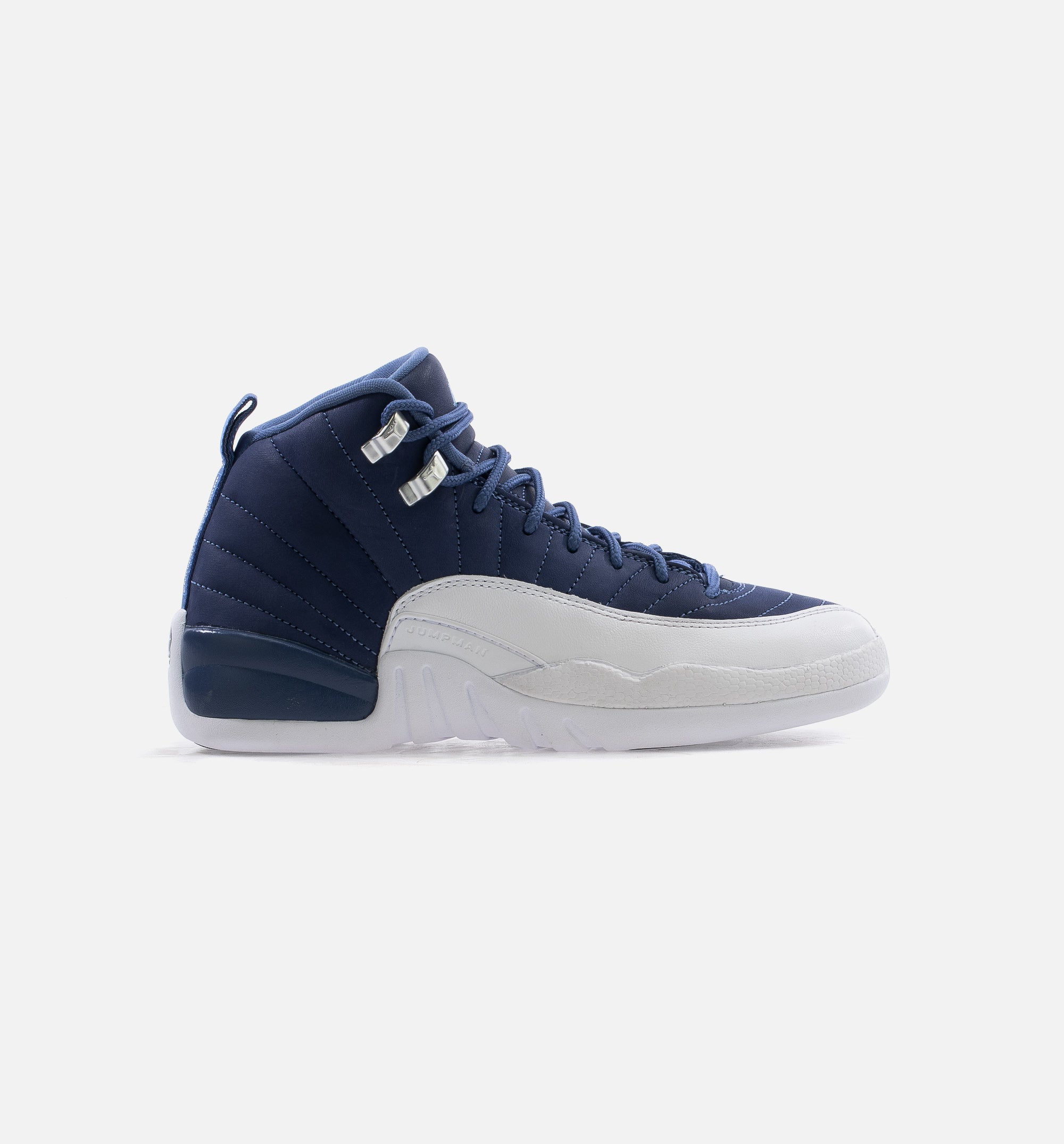 Air Jordan 12 Retro Indigo Grade School Lifestyle Shoe - Blue/Indigo/White、mySite、dreamappss