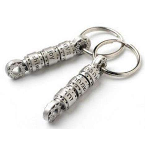 Emily Rosenfeld Prayer Wheel Jewish Keychain、mySite、topwebapps