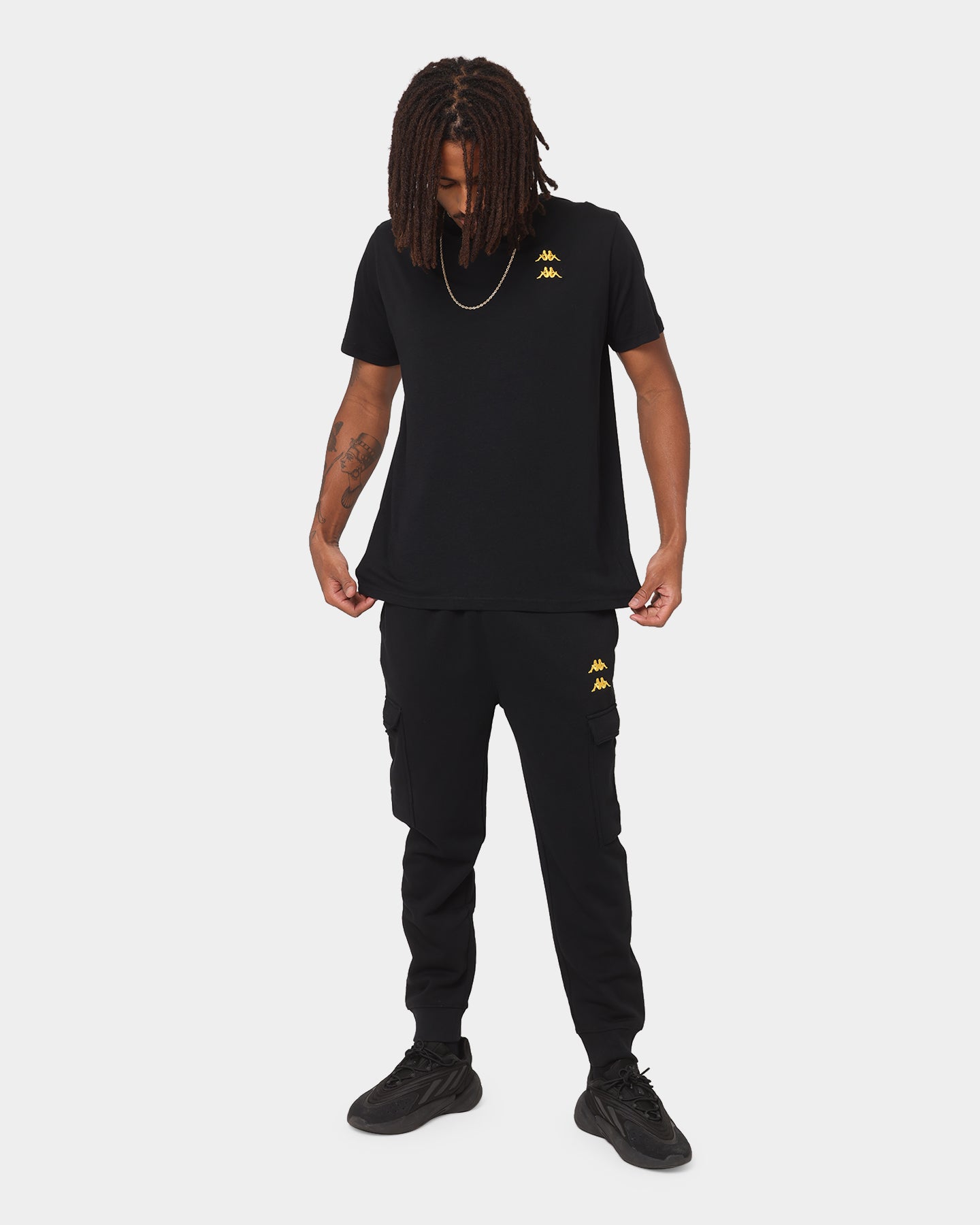 KAPPA Authentic Drake Track Pants Black/Gold、mySite、zt4zffjzw