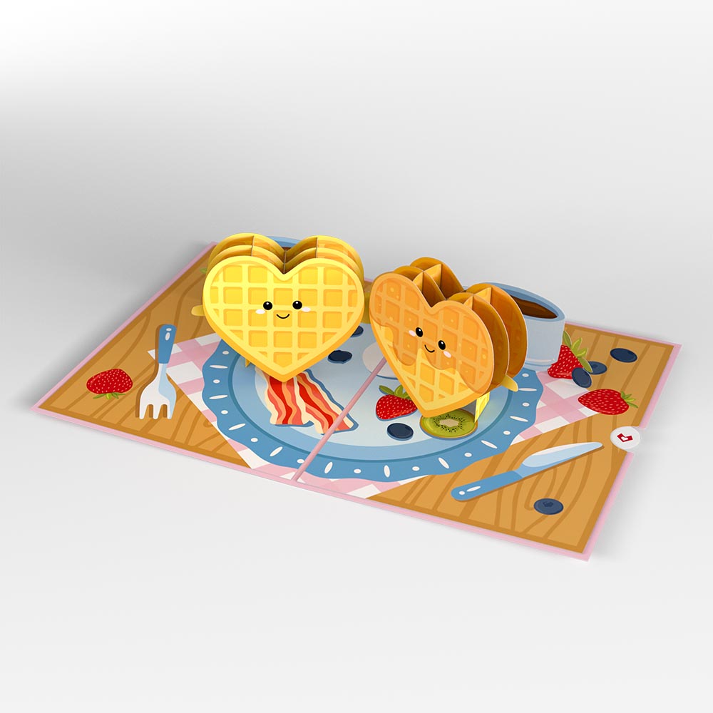 Like You a Waffle-Lot Pop-Up Card、mySite、solidvoid