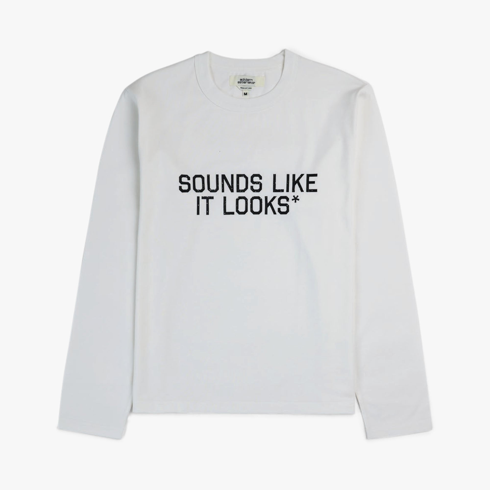  Adidem Asterisks Core Longsleeve / White、mySite、merchandisen