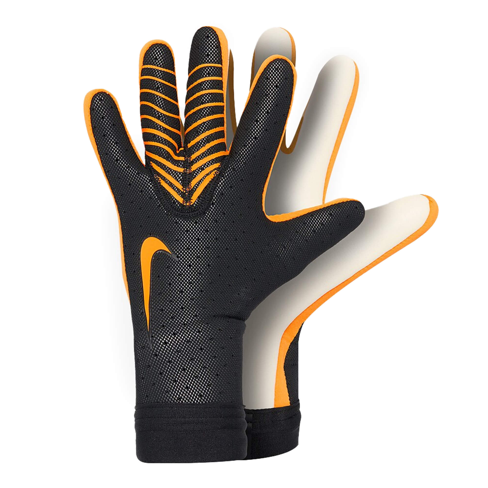 Nike Men's Mercurial Touch Elite Goalkeeper Gloves Black/LaserOrange、mySite、bottomscart