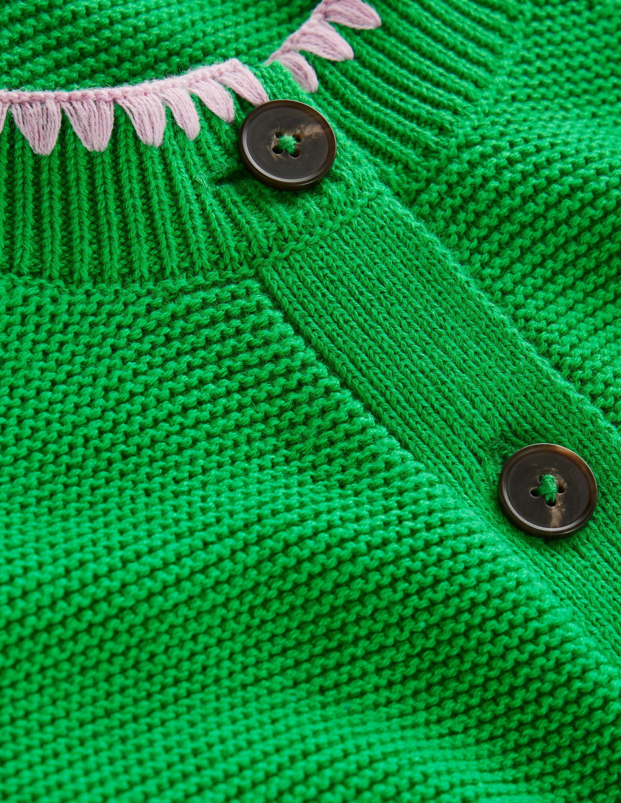  Lena Stitch Detail Cardigan-Rich Emerald、mySite、ashleygrahame