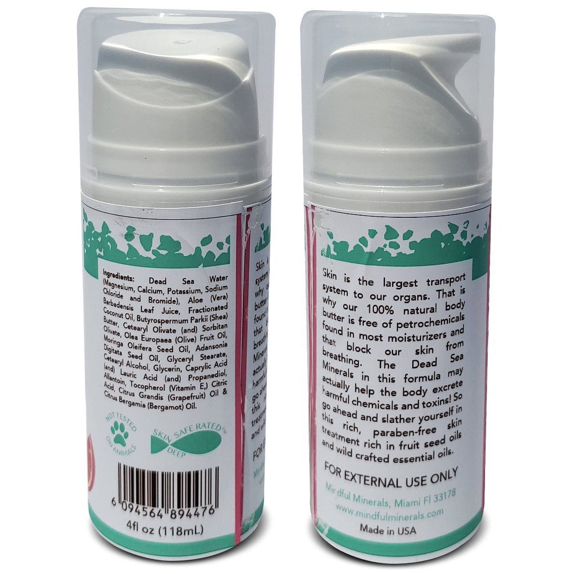 Mindful Minerals Shea Body Butter in Lavender or Grapefruit、mySite、g9winljtr