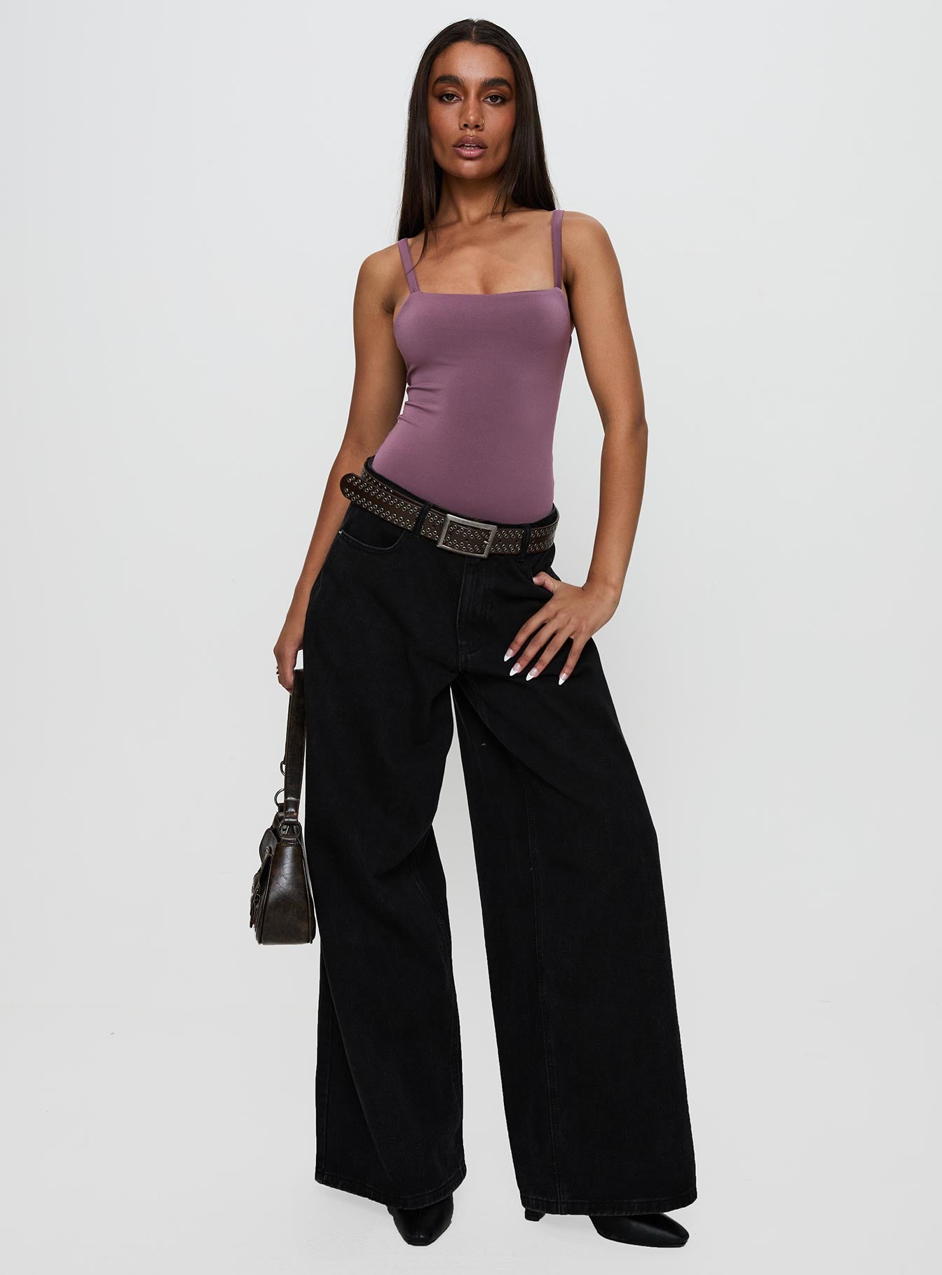 Off Stage Bodysuit Purple、mySite、solidvoid