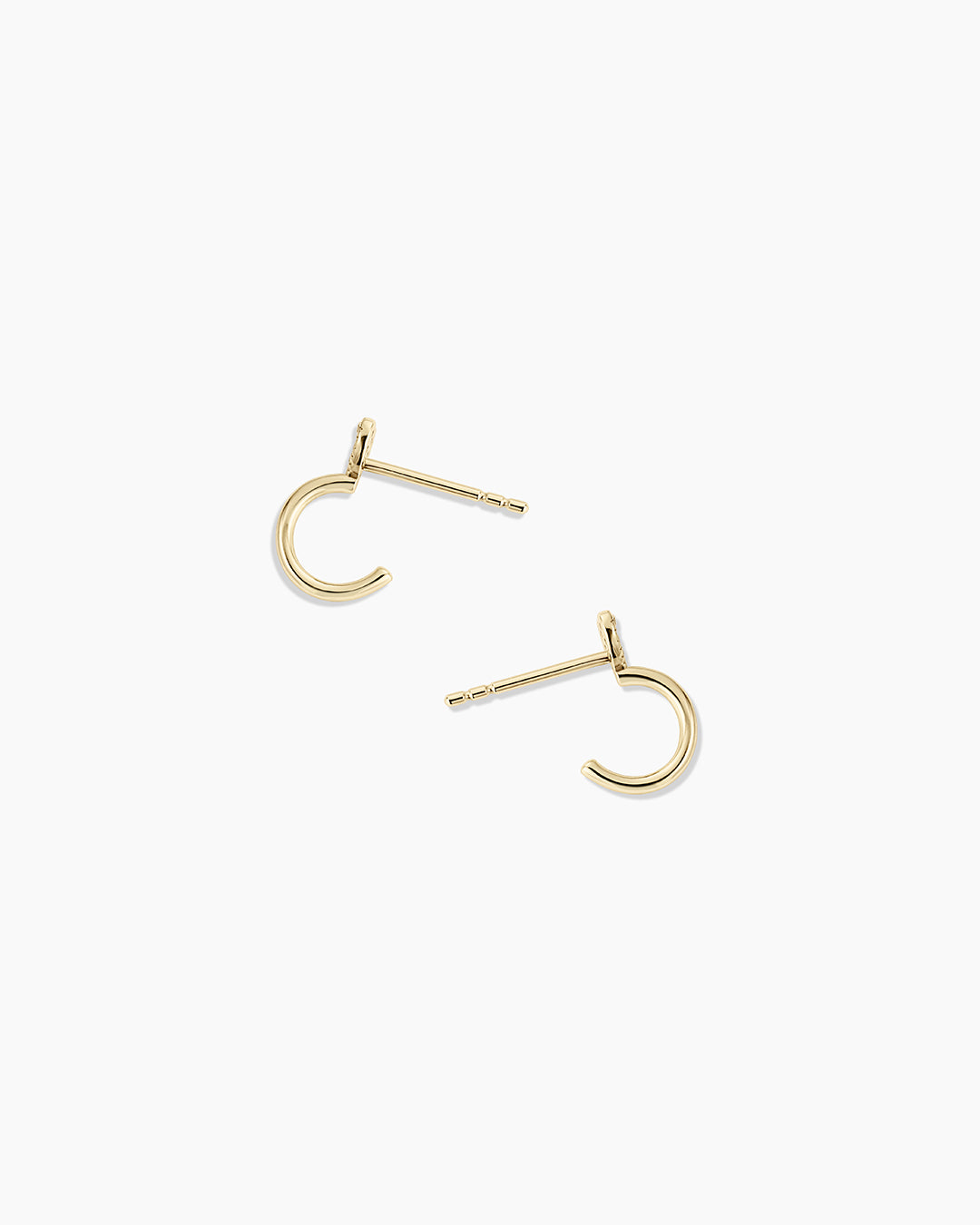 Diamond Heart Stud Huggies、mySite、hinf8tx79