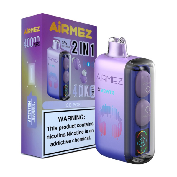 AirMez X-Beats 40,000 Puffs Disposable Vape 20mL 5 Pack、mySite、zt4zffjzw