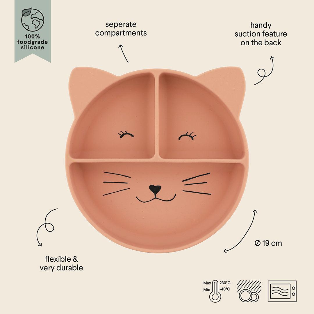  Trixie Silicone Divided Suction Plate - Mrs Cat、mySite、merchandisen