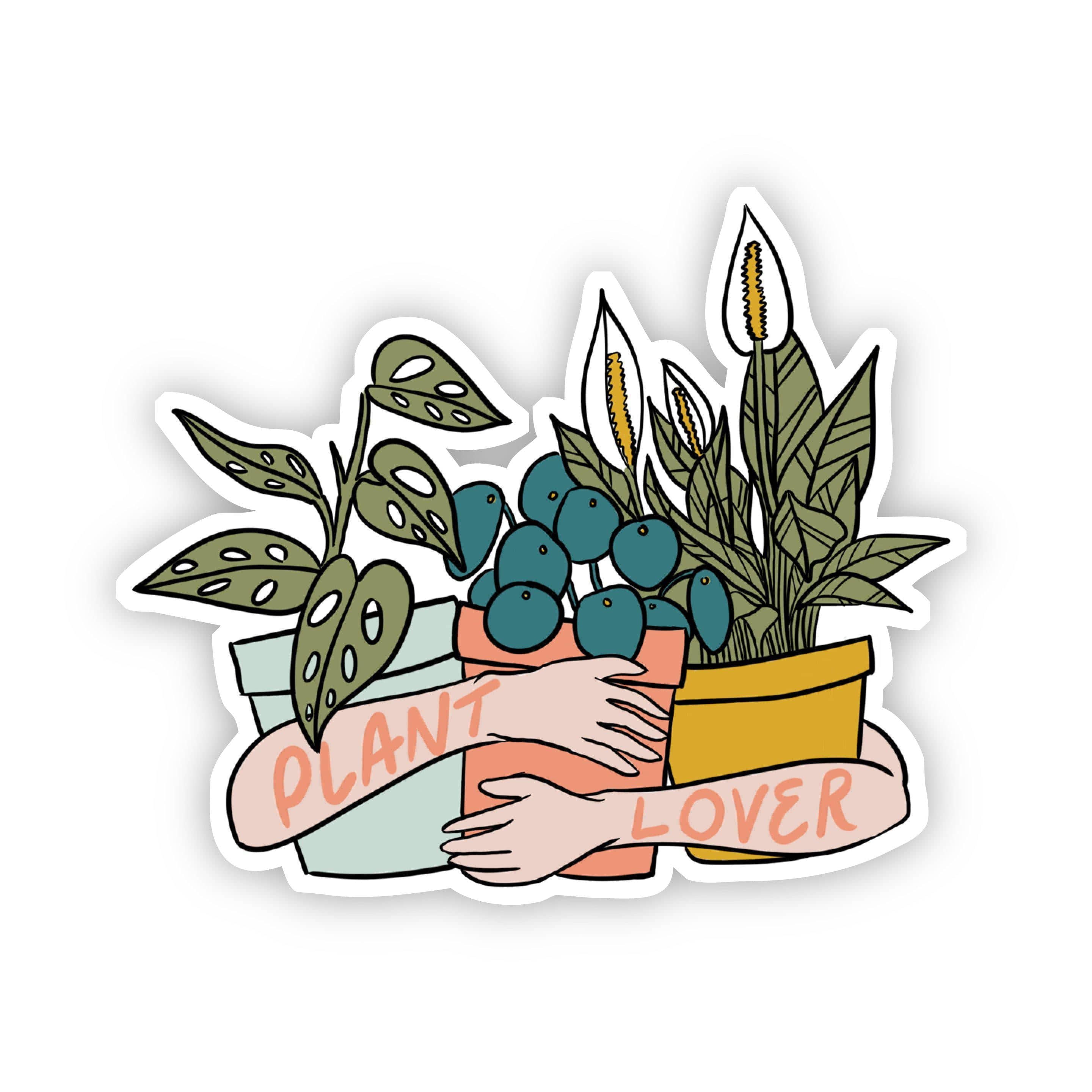  Plant Lover Light Arms Sticker、mySite、elrpsem3k