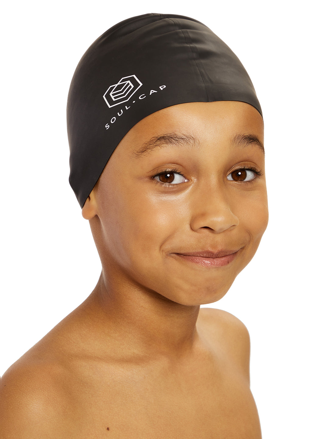 SOUL CAP Kids' Swim Cap、mySite、noshort