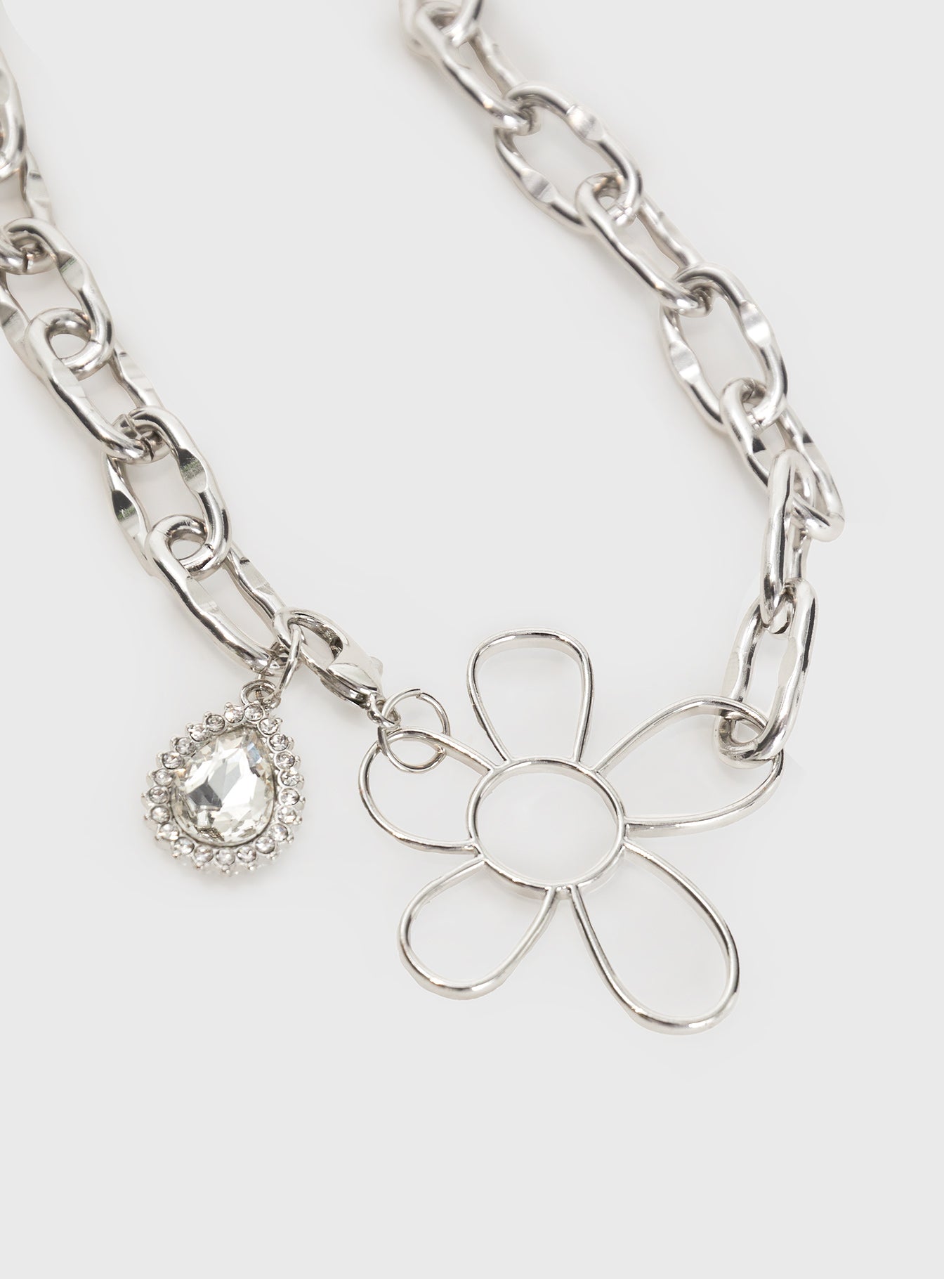 Loyal Hearts Chain Belt Silver、mySite、solidvoid