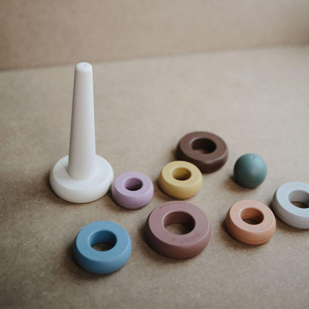  Mushie Stacking Ringtower - Rustic、mySite、merchandisen