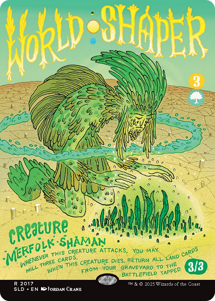 World Shaper (Rainbow Foil) Secret Lair Drop Series、mySite、waistdrama