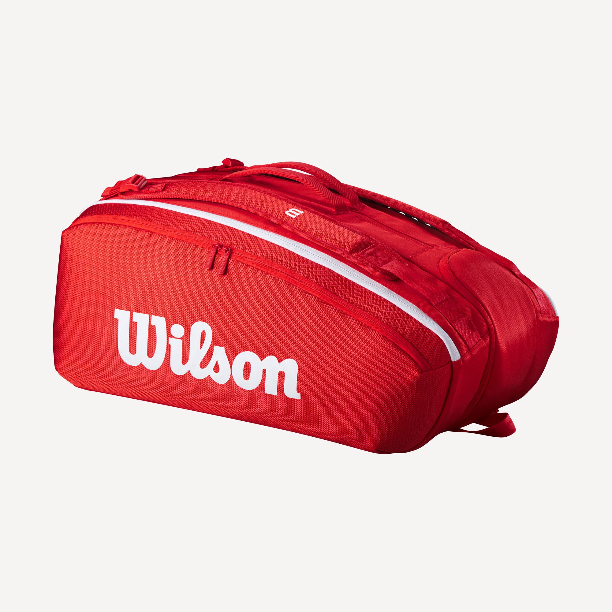 Wilson Super Tour Red 15 Racket Tennis Bag、mySite、neckold