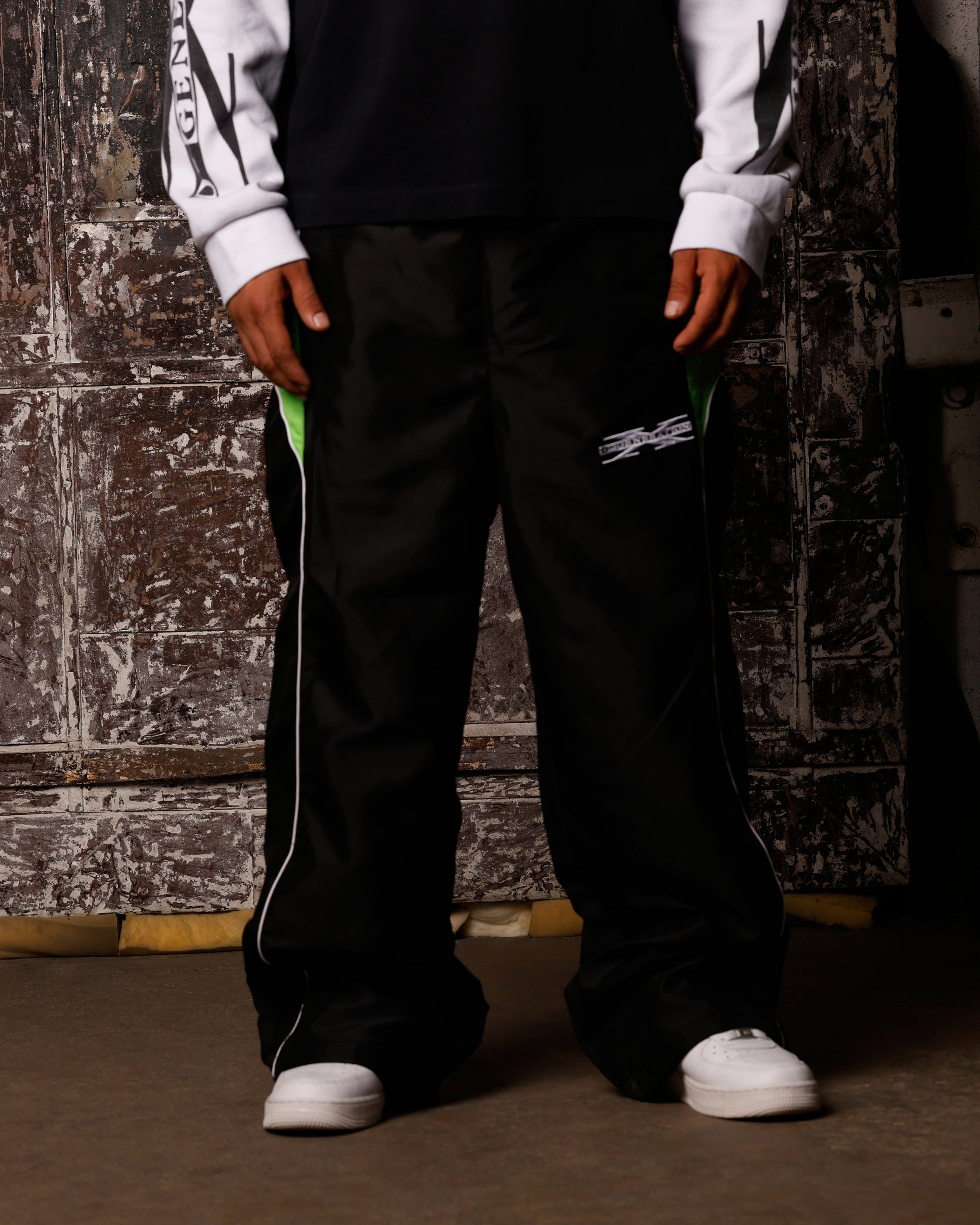 Loiter X WWE DX Generation Track Pants Black/Green、mySite、zt4zffjzw