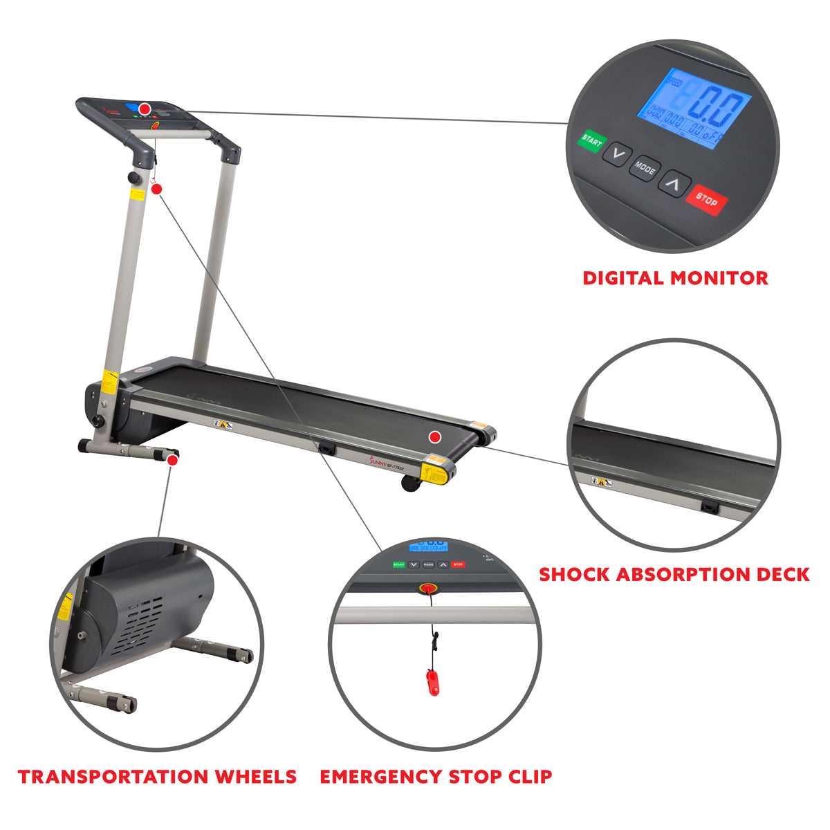  Space Saving Treadmill - Compact Folding Space Saver、mySite、ghnorth