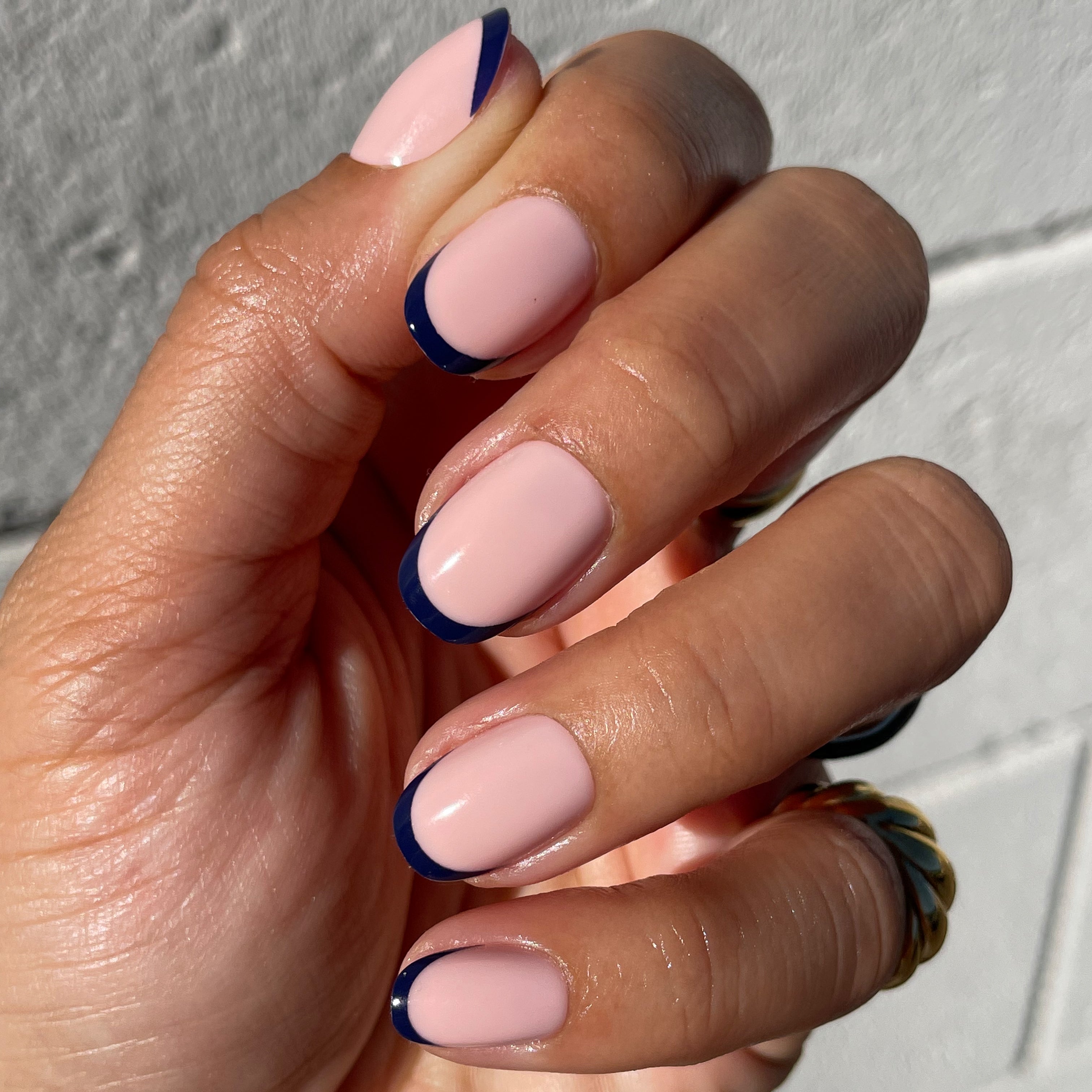 OMG Classic French Press-Ons | Round | Extra Short、mySite、solidvoid