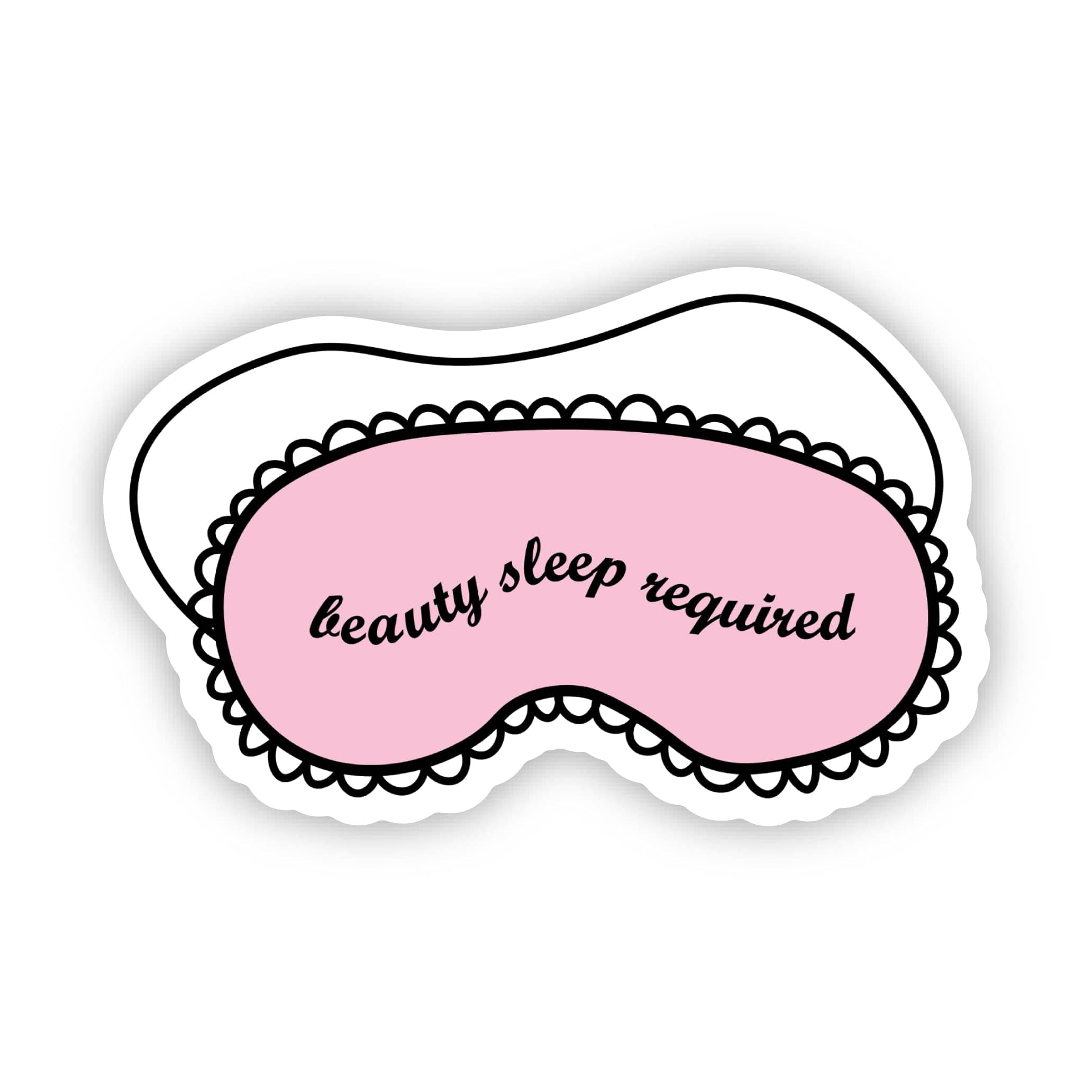  Beauty Sleep Required Eye Mask Sticker、mySite、elrpsem3k
