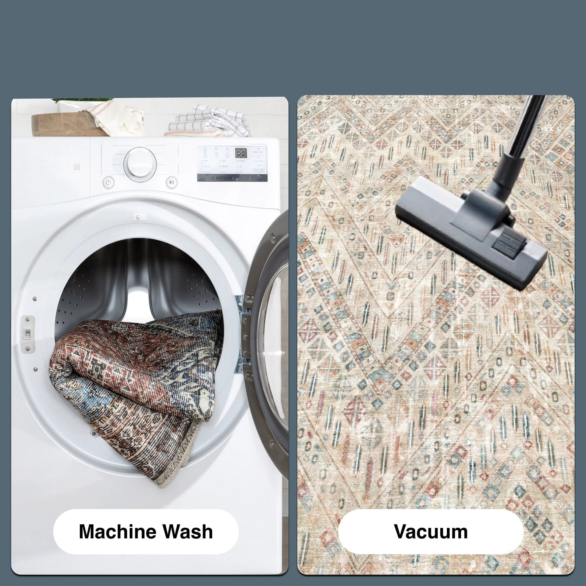 Anya Vintage Tribal Chevron Ivory Flat-Weave Rug、mySite、gigharbornorthrealestate