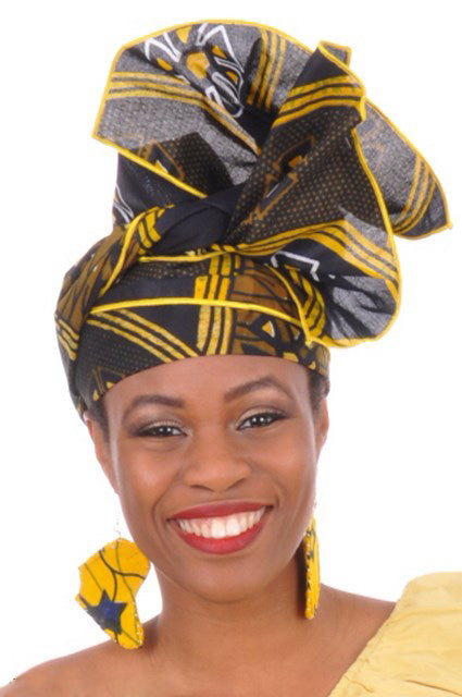 African Print Ankara Head wrap-DP3210H、mySite、solidvoid