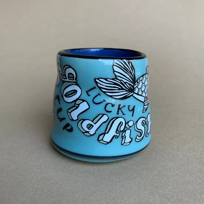 Lucky Goldfish Cup - Small、mySite、g9winljtr