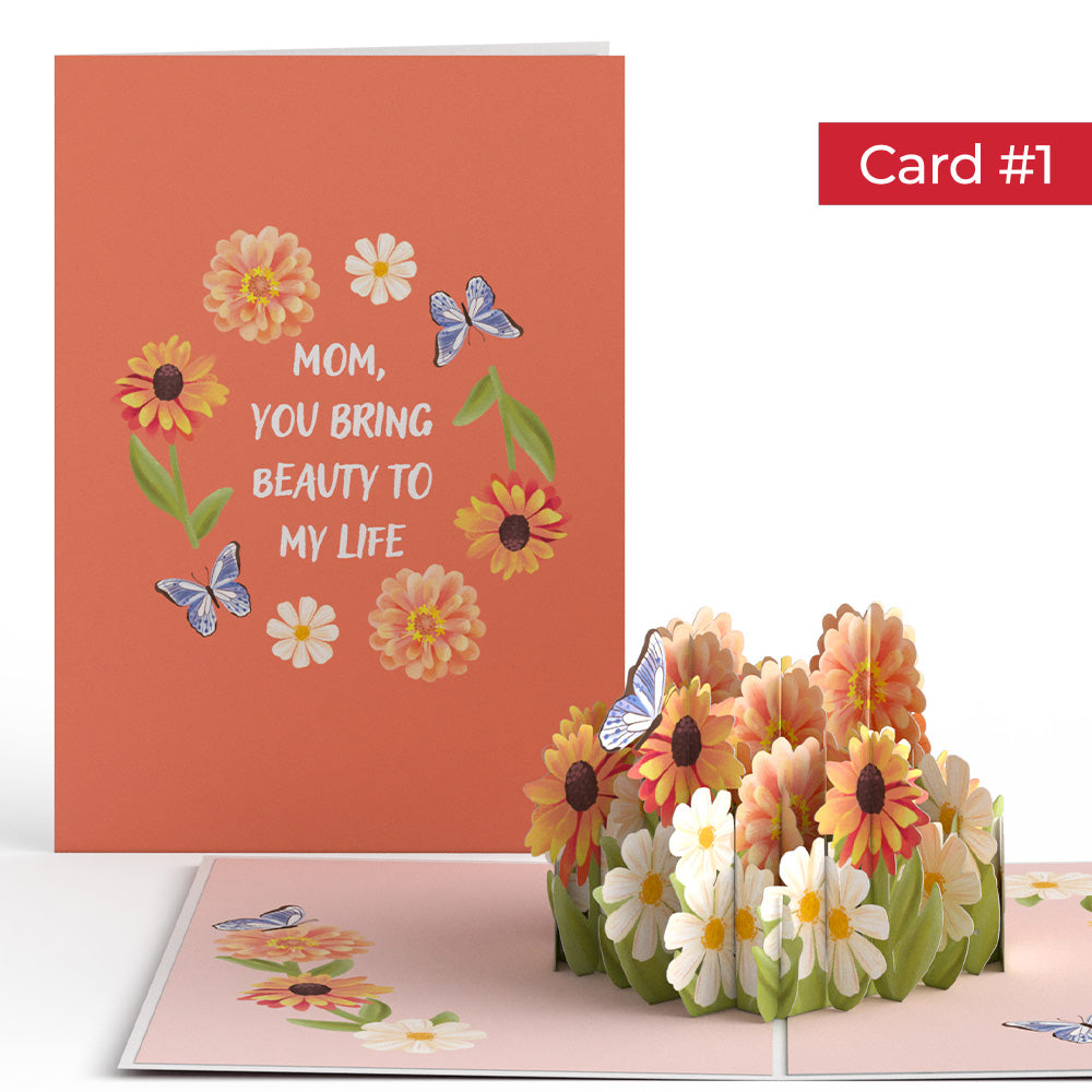 Beautiful Mother’s Day 4-in-1 Nesting Card、mySite、solidvoid