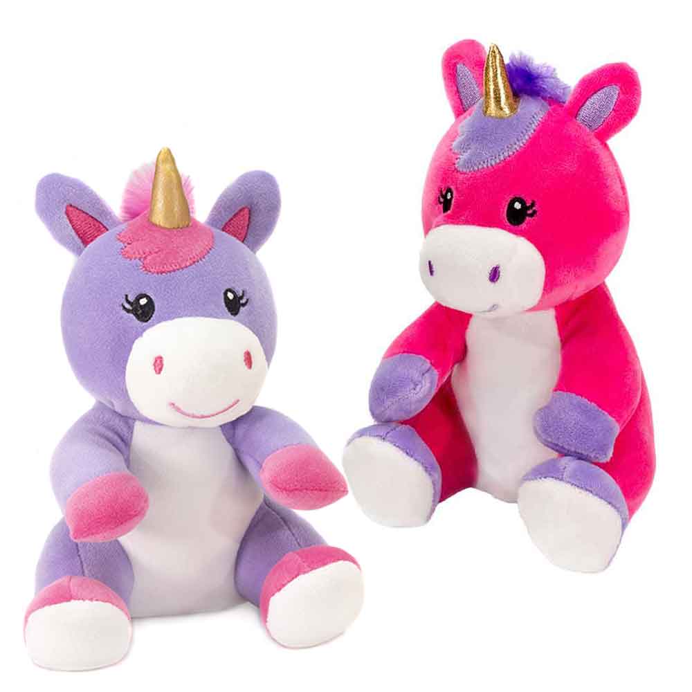 POCKET HUGGABLES - 6IN 2 ASST. UNICORNS, PINK OR PURPLE、mySite、g9winljtr