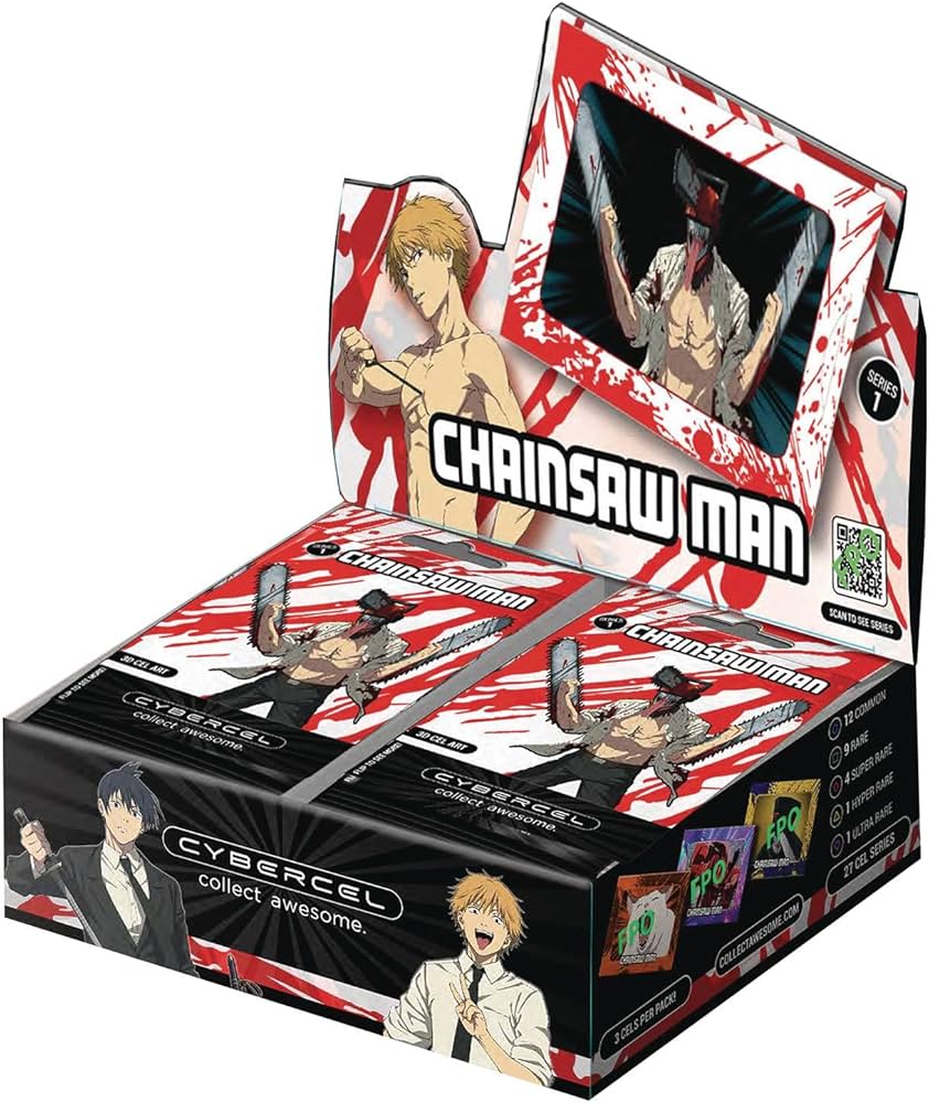 Cybercel 2023 TCG: Chainsaw Man Trading Card Series 01 - Hobby Box、mySite、waistdrama