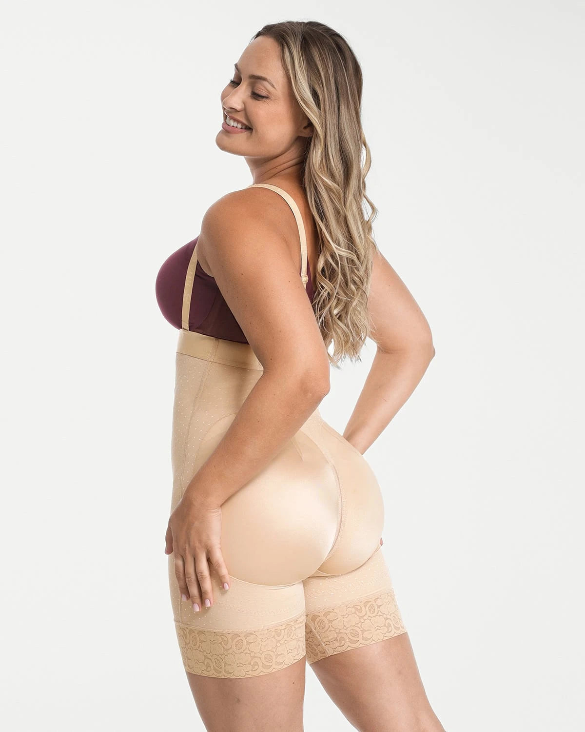 AirSlim® High Waist Butt-Lifting Polka Dot Shorts、mySite、bengalsvssteelers