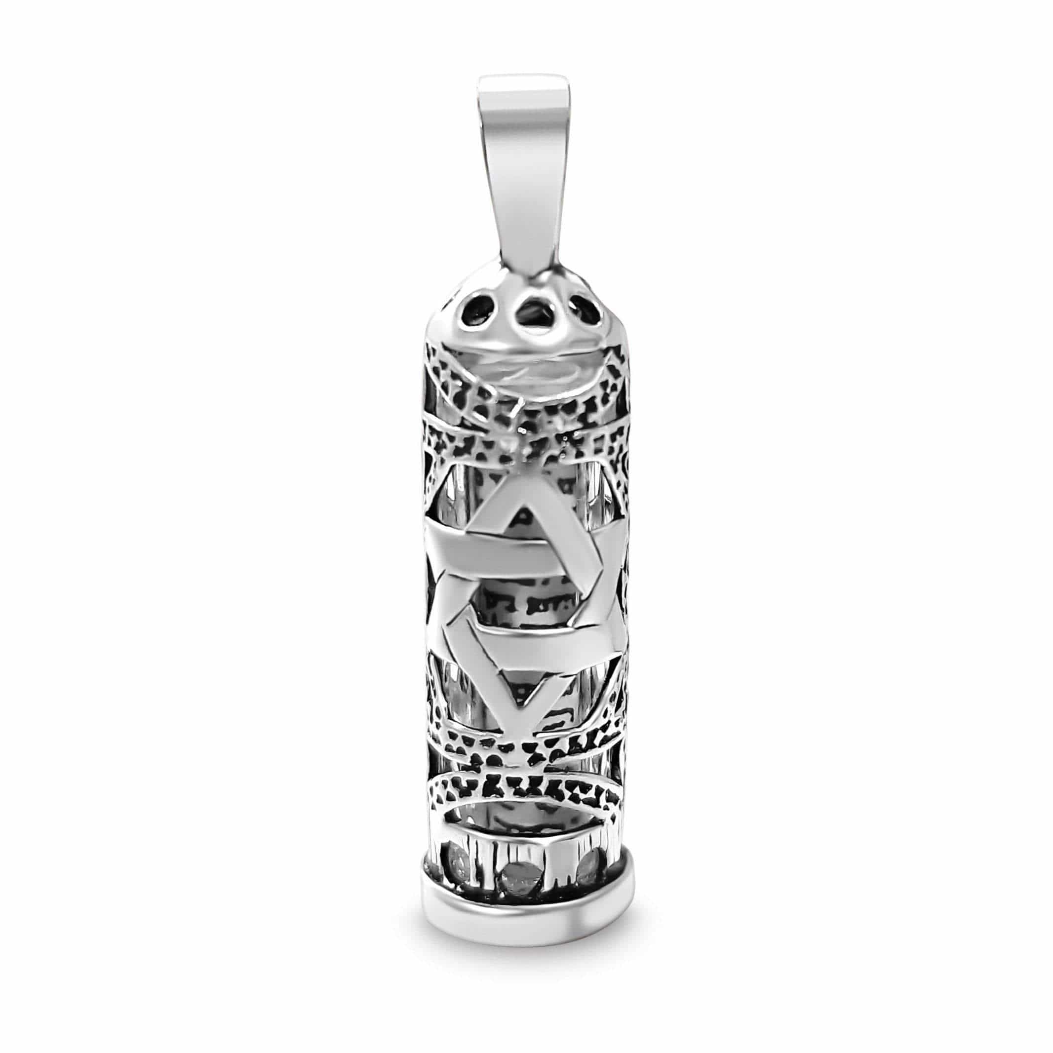 Star of David Mezuzah Necklace - Sterling Silver、mySite、topwebapps