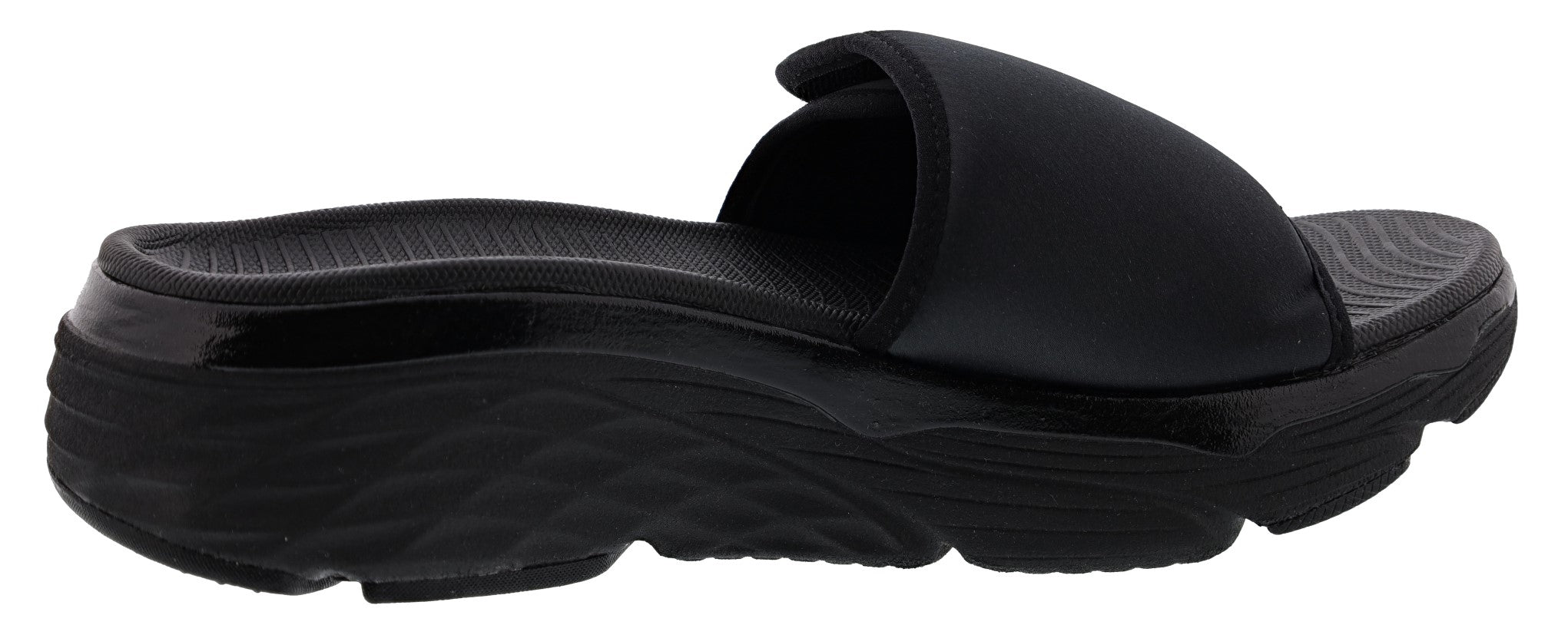 Skechers Women's Max Cushioning Adjustable Strap Slip On Exclusive Sandal、mySite、dreamappss