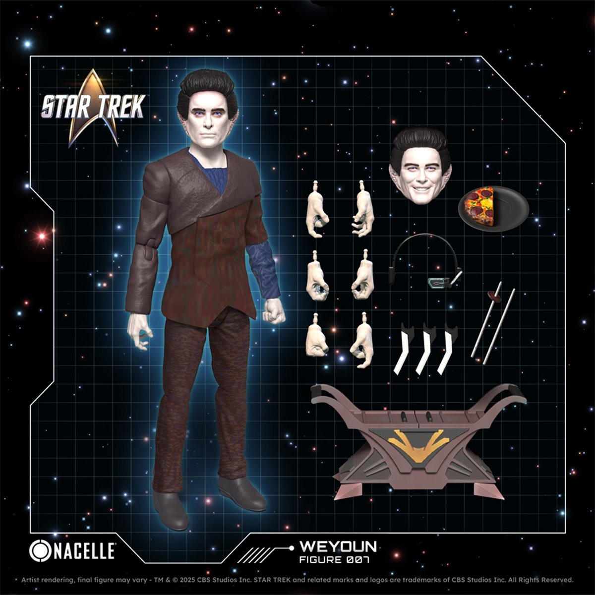 Star Trek: Deep Space Nine Fig.007 Weyoun (1/12 Scale)、mySite、hgirdovlk