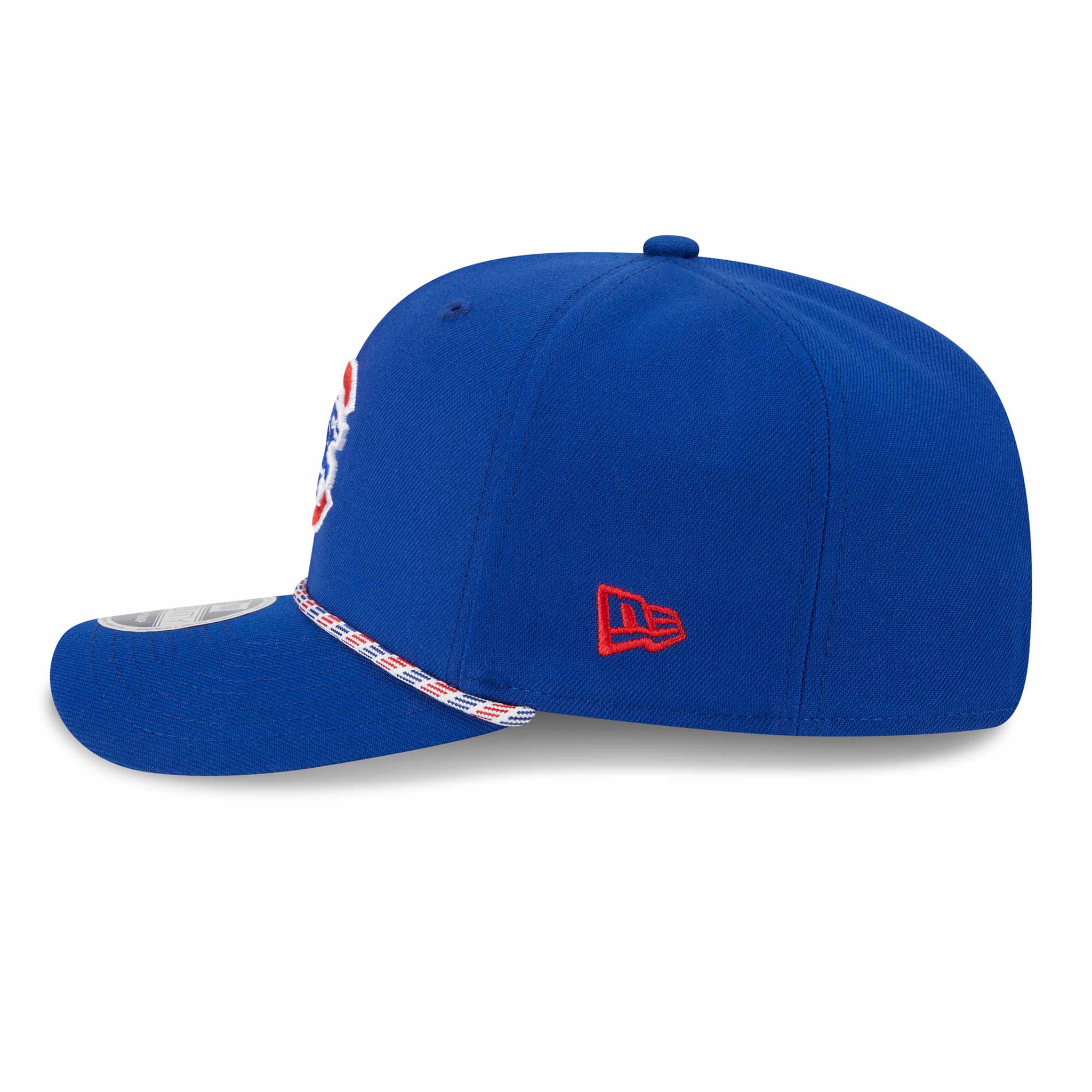 Chicago Cubs New Era Walking Bear Royal Blue Multi Rope 9SEVENTY Stretch Snap Adjustable Cap、mySite、vikingsvslions