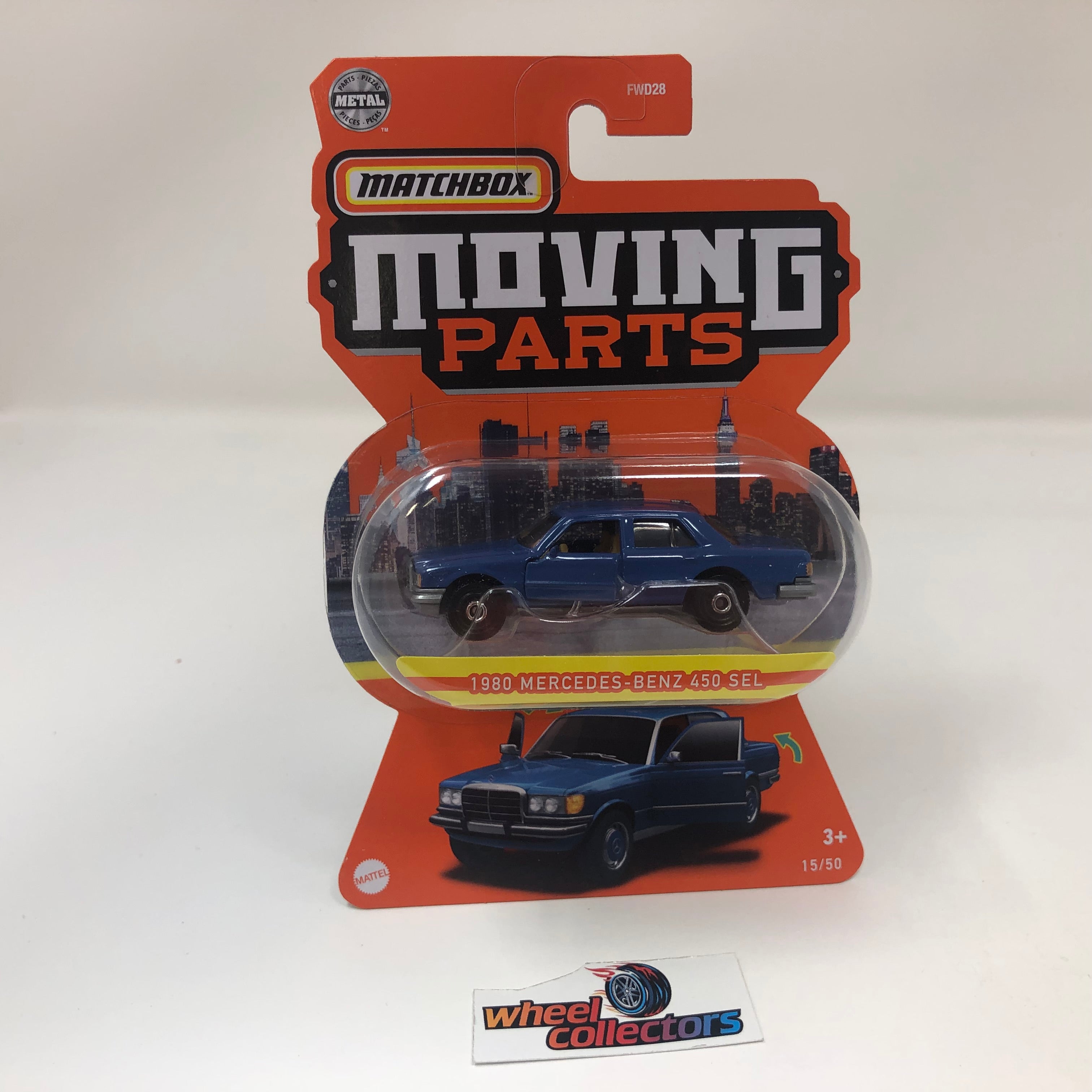 1980 Mercedes-Benz 450 SEL * 2022 Matchbox Moving Parts Mix 6 Case F、mySite、hgirdovlk