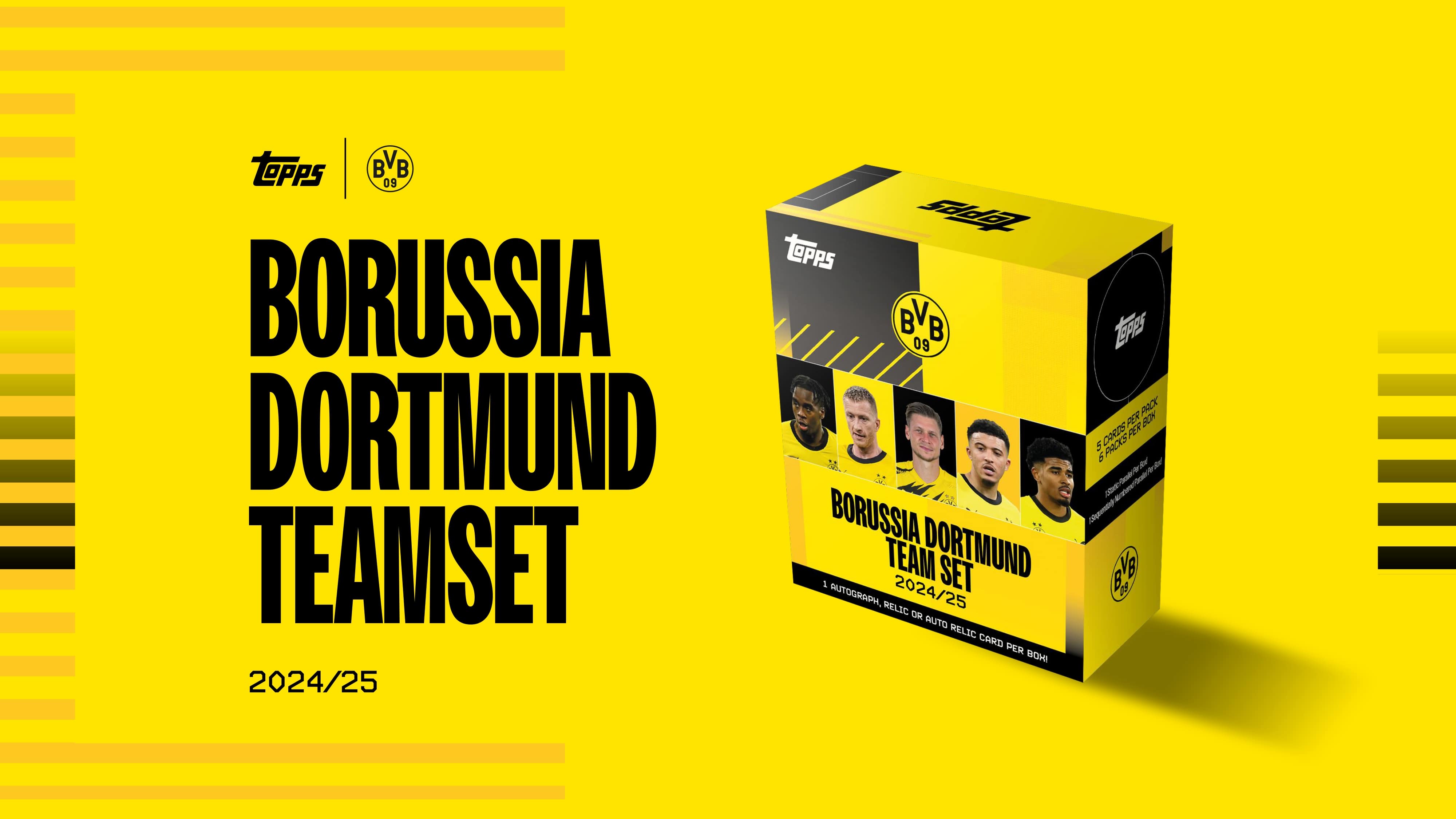 Topps BVB Dortmund Team Set 2024/25、mySite、waistdrama