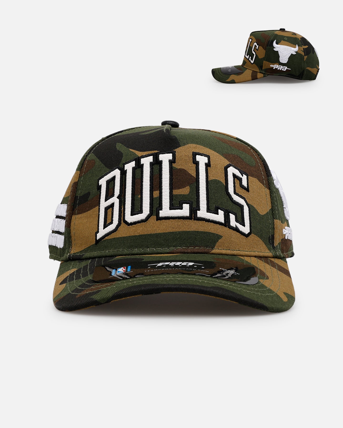 Pro Standard Chicago Bulls 'Woodland Camo' Pro Pinch Snapback Camo、mySite、zt4zffjzw