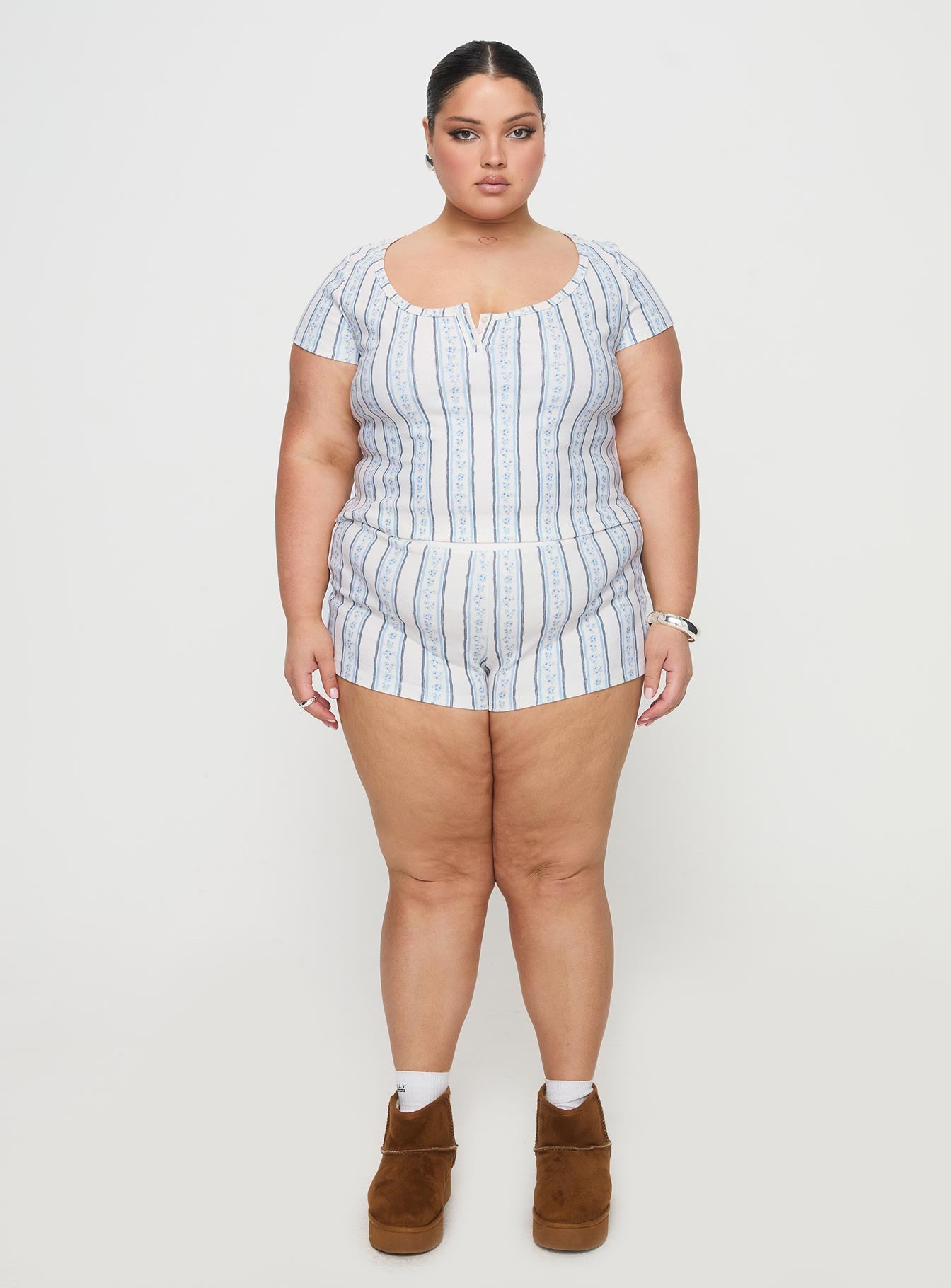 Yearning Rib Sleep Set Multi Curve、mySite、solidvoid