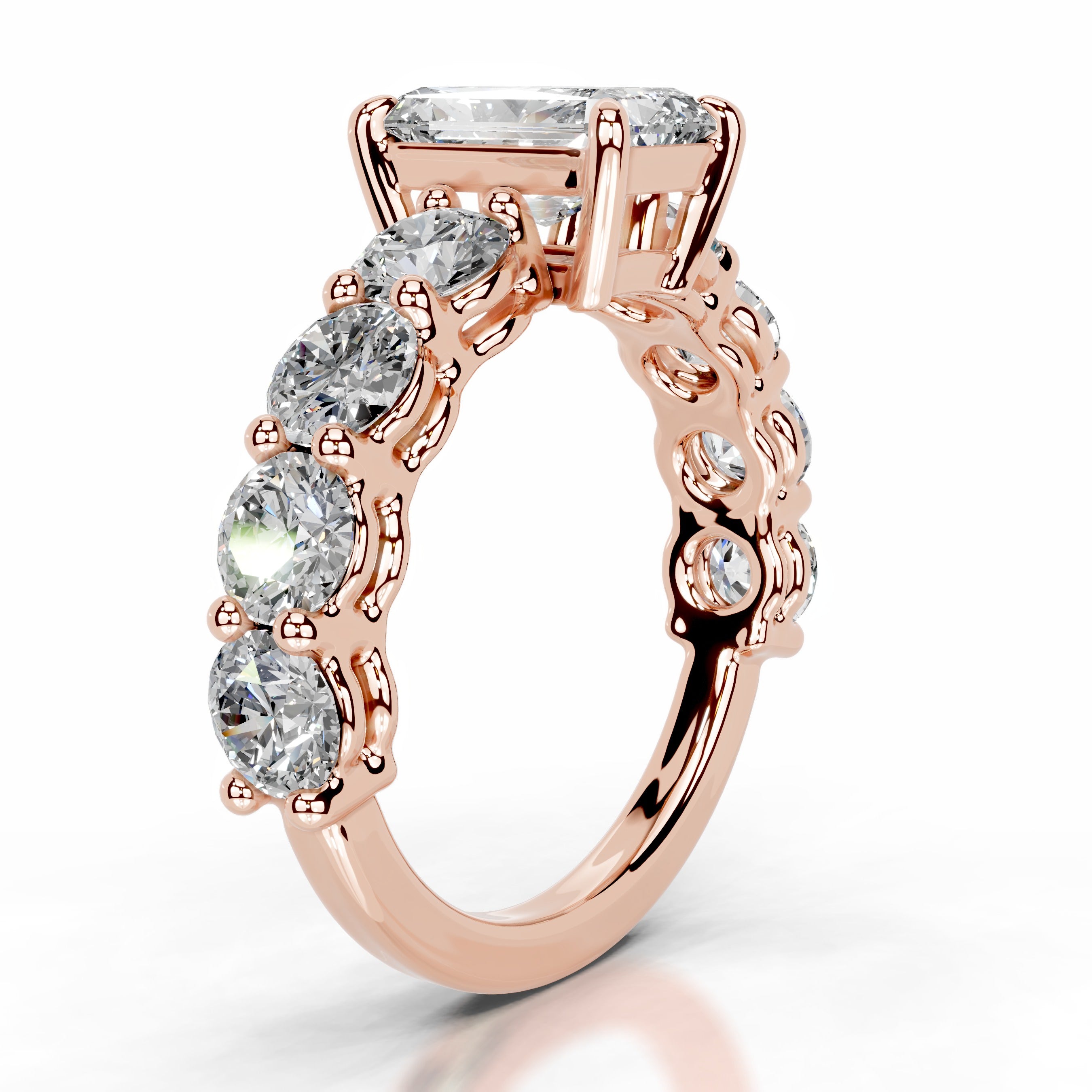 Odin Lab Grown Diamond Ring - 14K Rose Gold、mySite、hinf8tx79