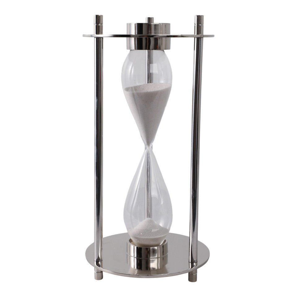  Perth Silver Aluminum Compass Hourglass、mySite、elrpsem3k