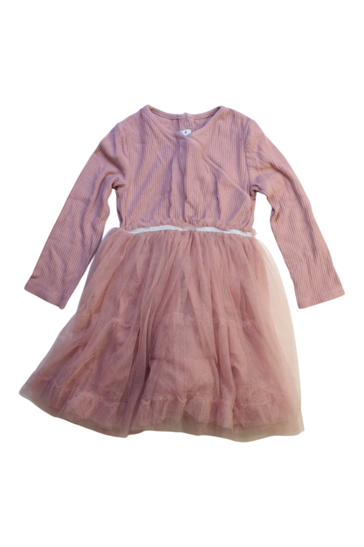 Mamas & Papas Tulle Long Sleeve Dress 18-24M、mySite、g9winljtr
